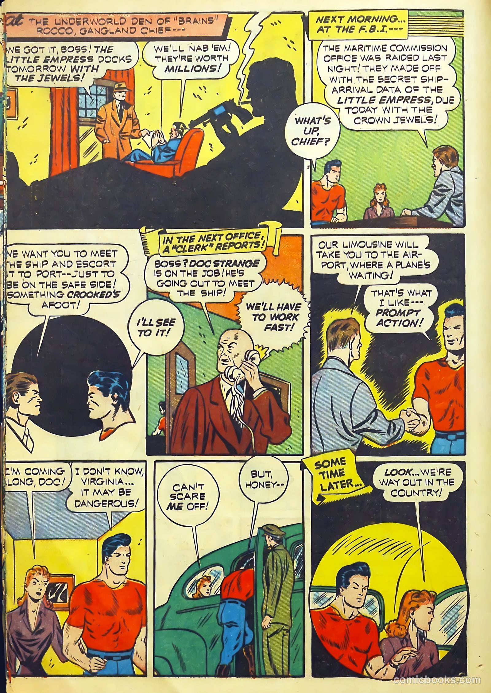 Thrilling Comics #20 (1940) — page 15 of 69
