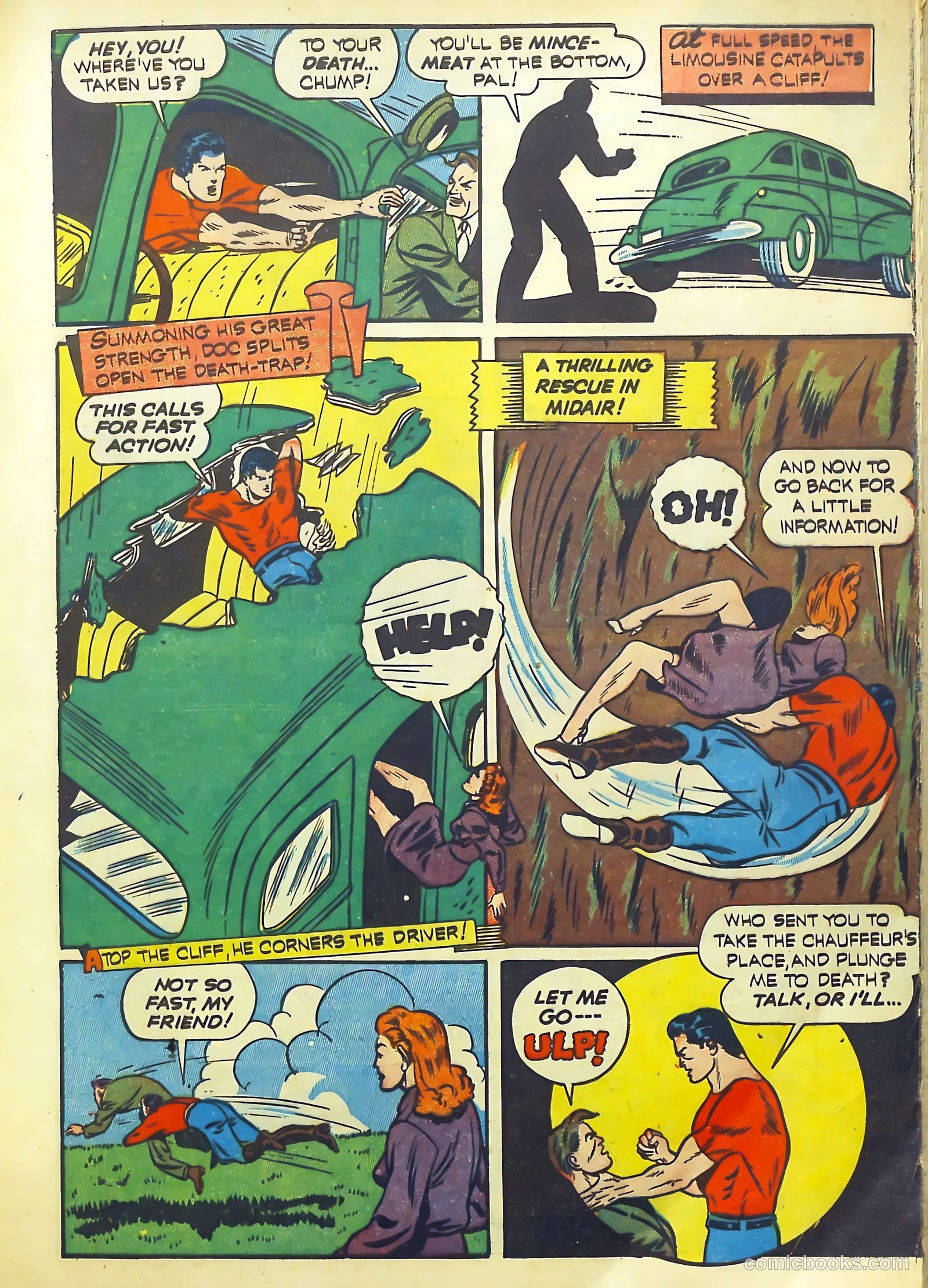 Thrilling Comics #20 (1940) — page 16 of 69
