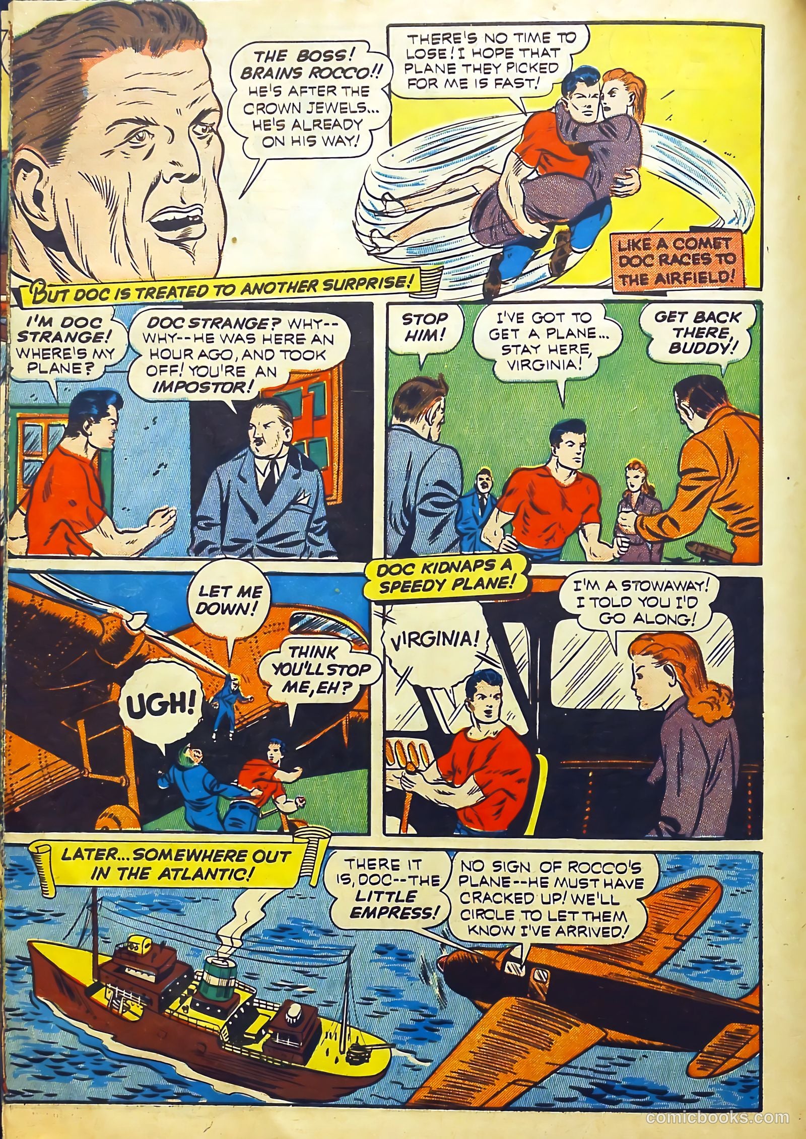 Thrilling Comics #20 (1940) — page 17 of 69