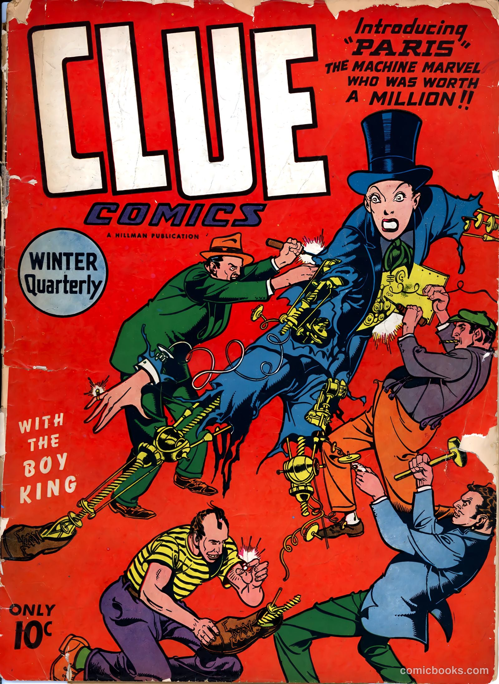 Clue Comics #9