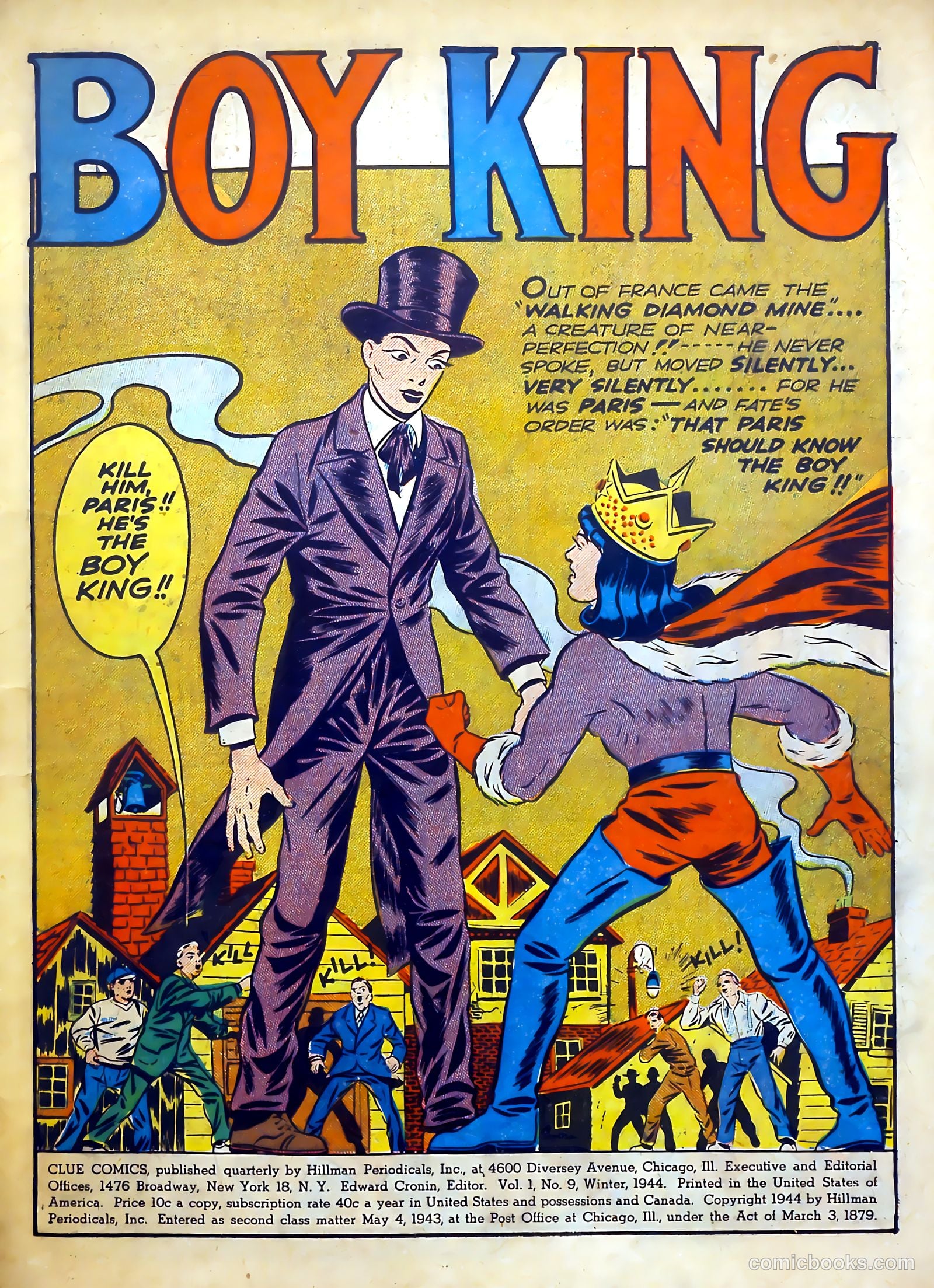 Clue Comics #9 (1943) — page 3 of 52
