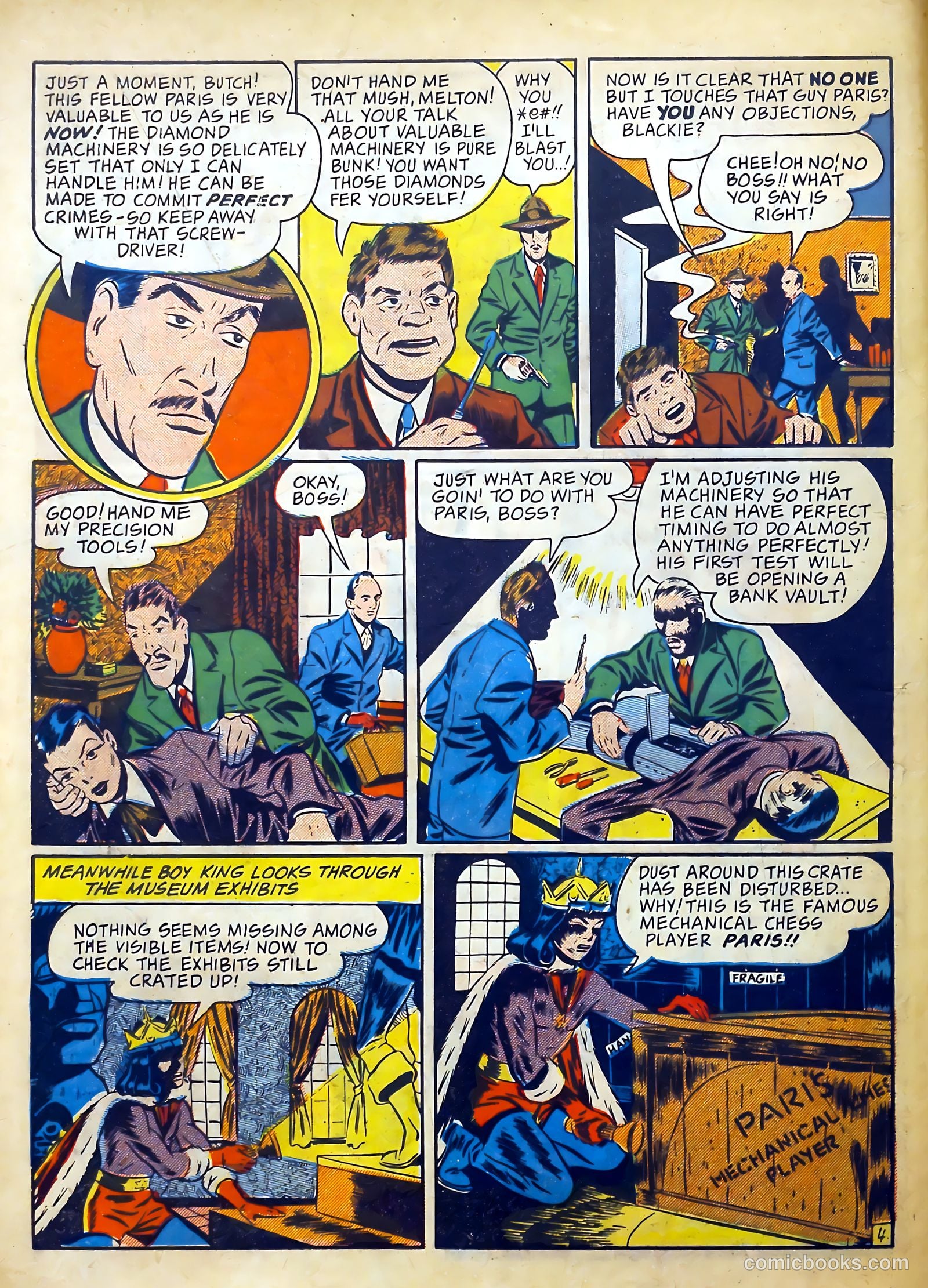 Clue Comics #9 (1943) — page 6 of 52
