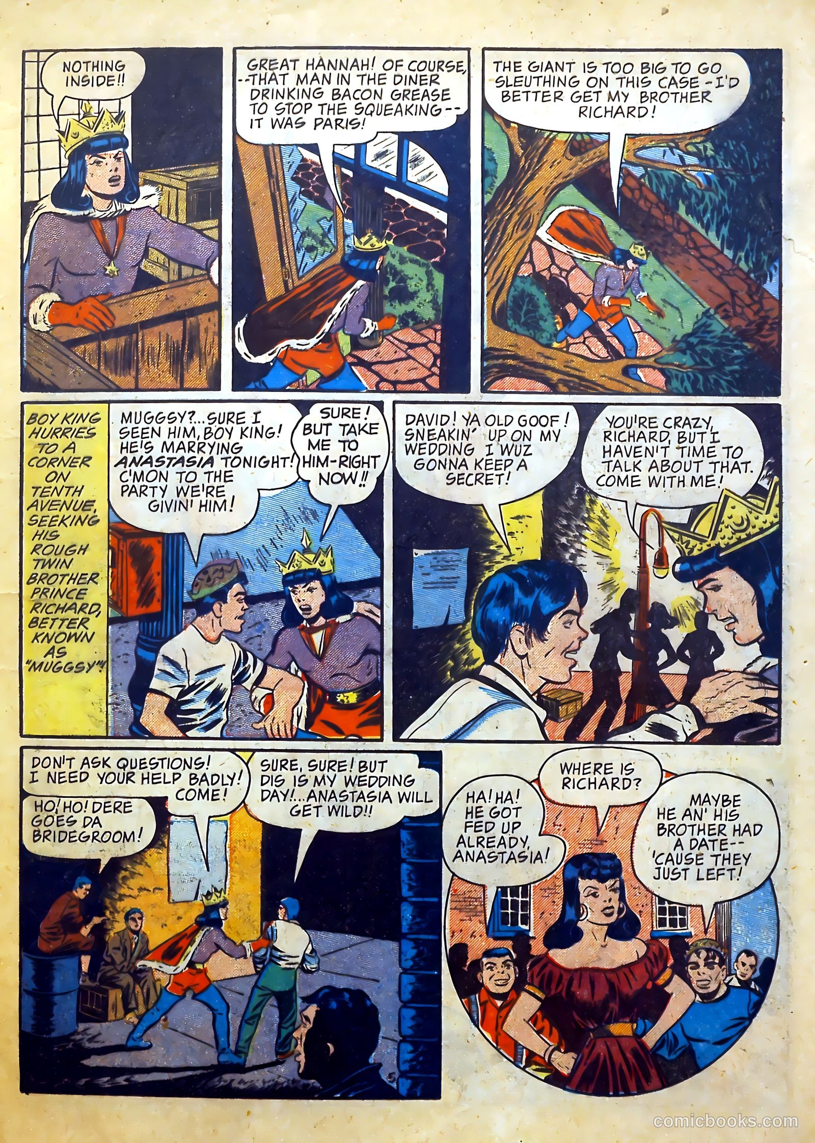 Clue Comics #9 (1943) — page 7 of 52