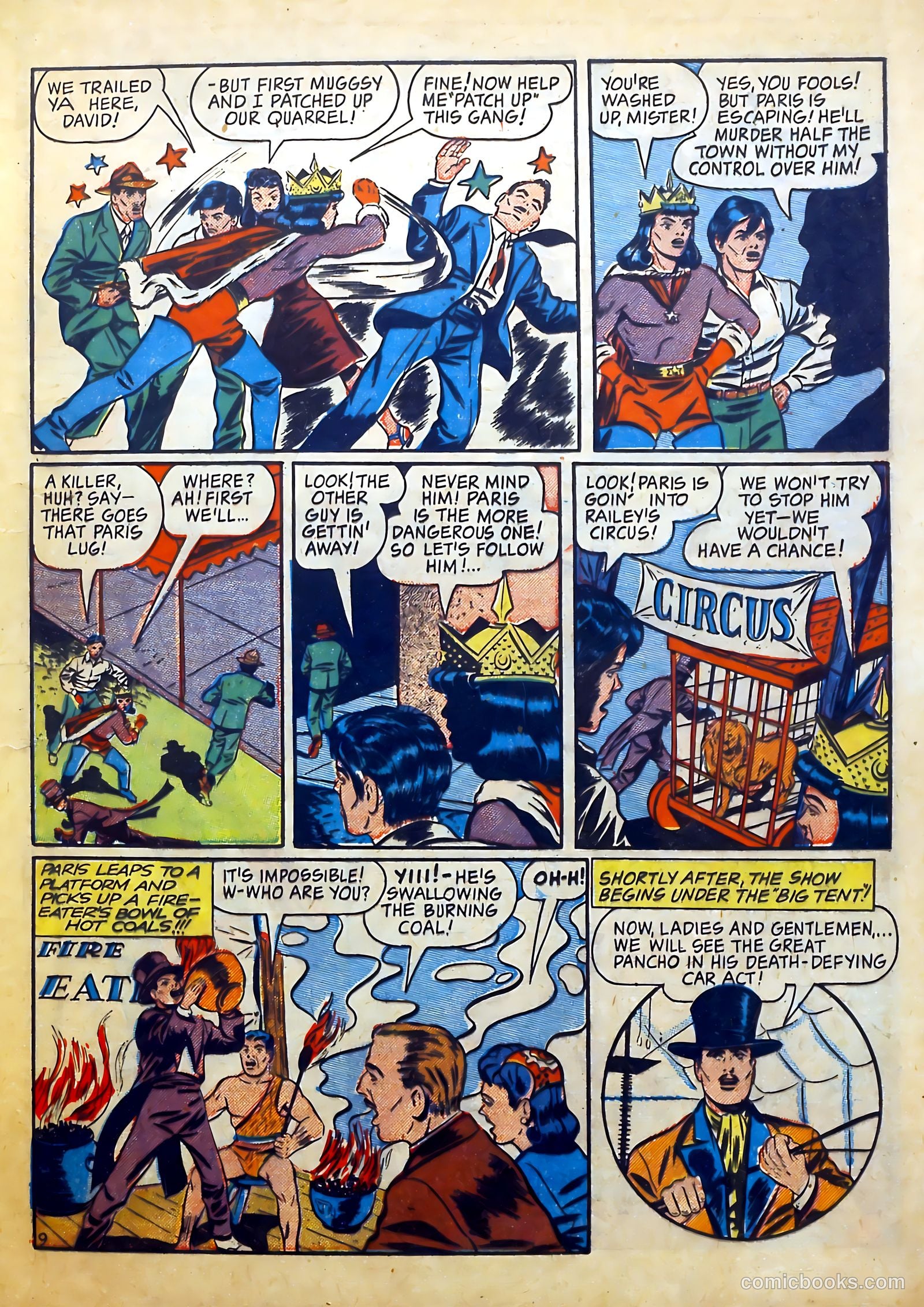 Clue Comics #9 (1943) — page 11 of 52