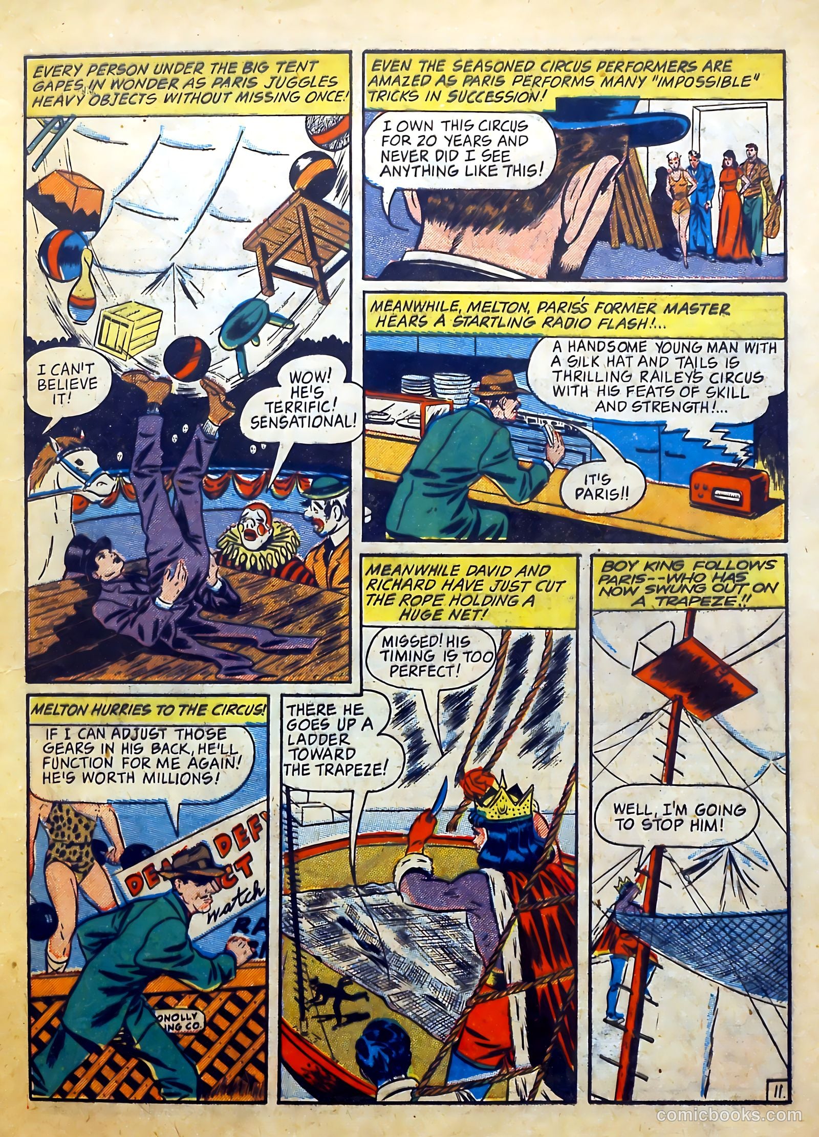 Clue Comics #9 (1943) — page 13 of 52