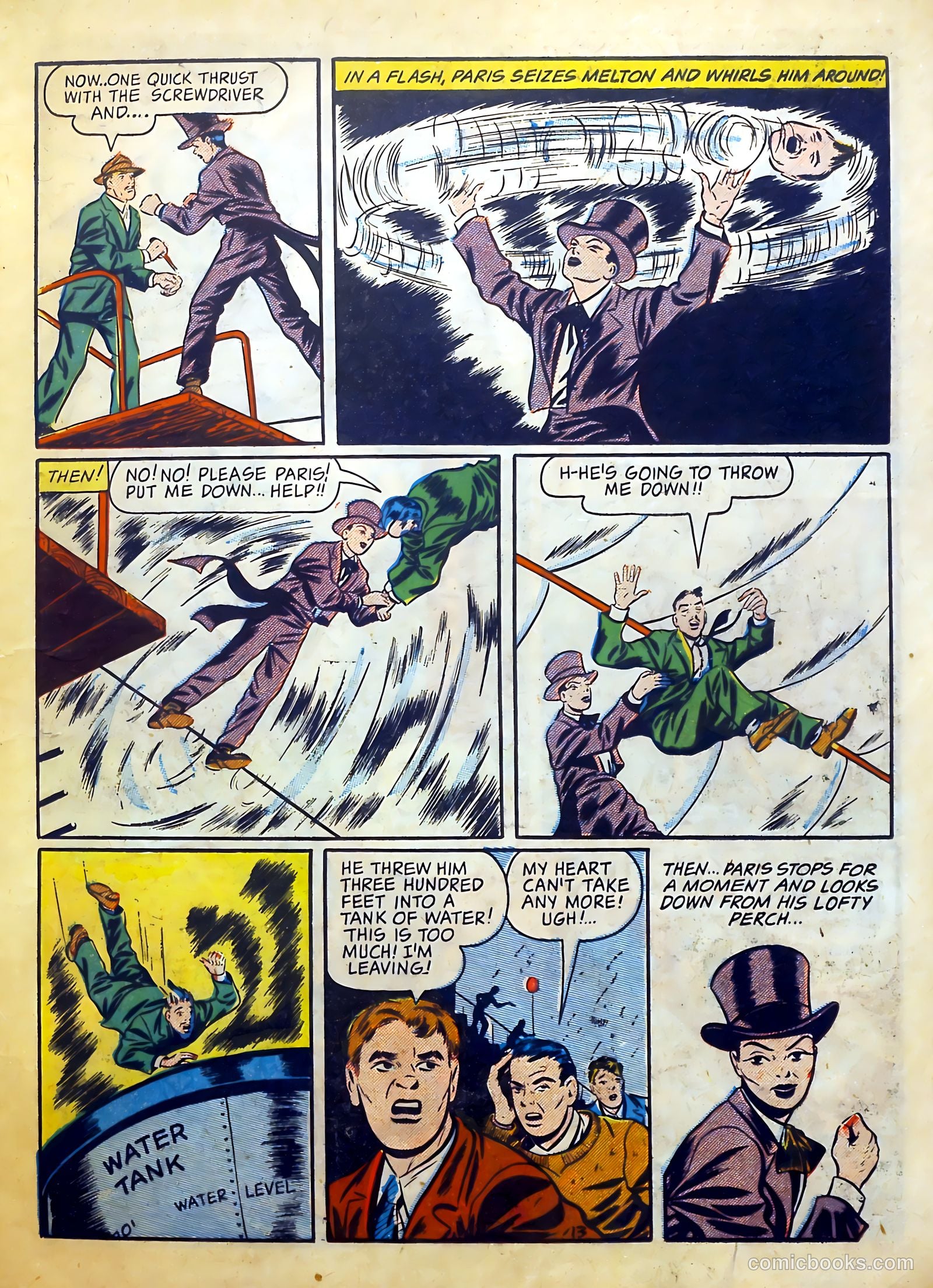 Clue Comics #9 (1943) — page 15 of 52