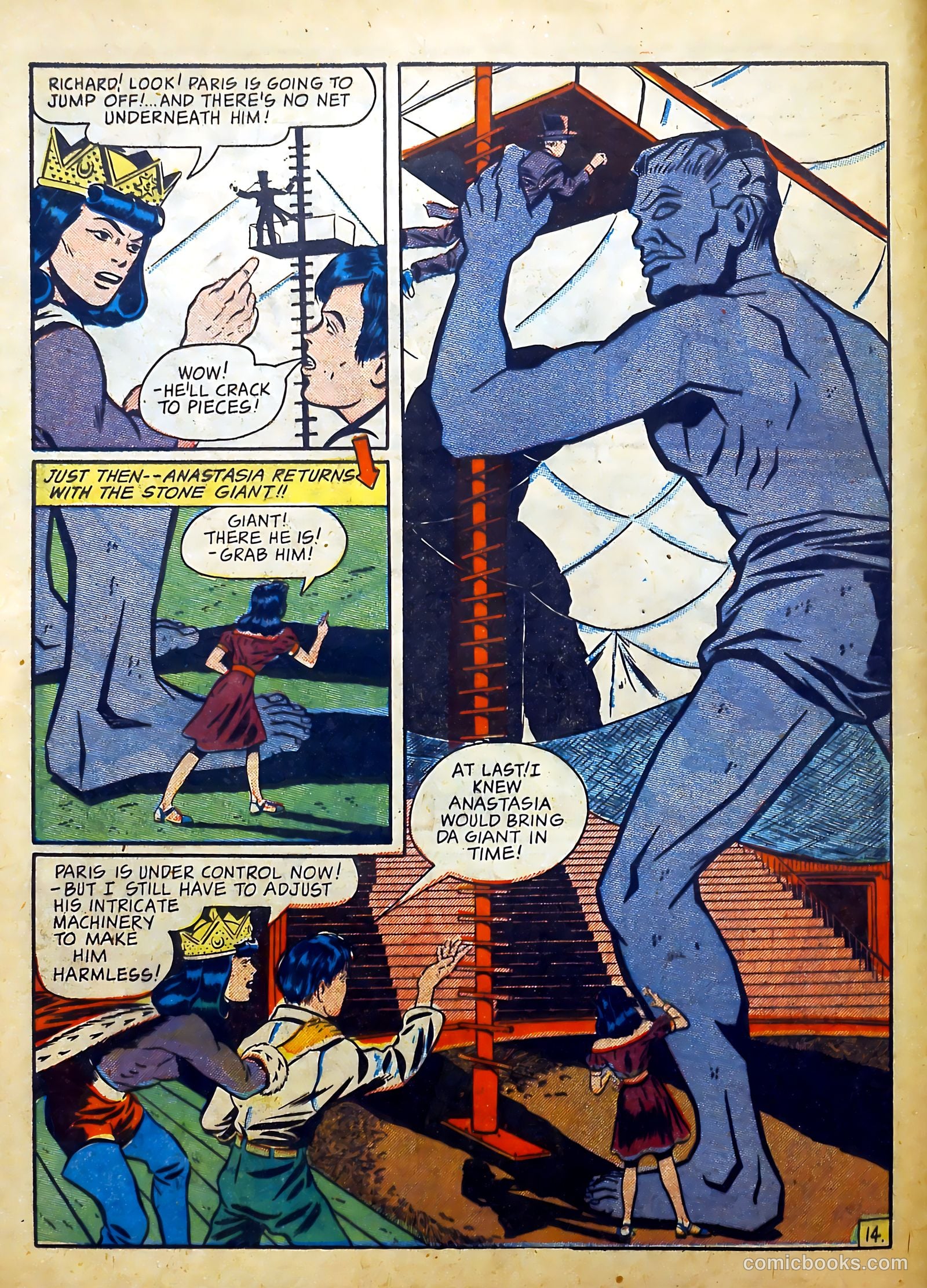 Clue Comics #9 (1943) — page 16 of 52