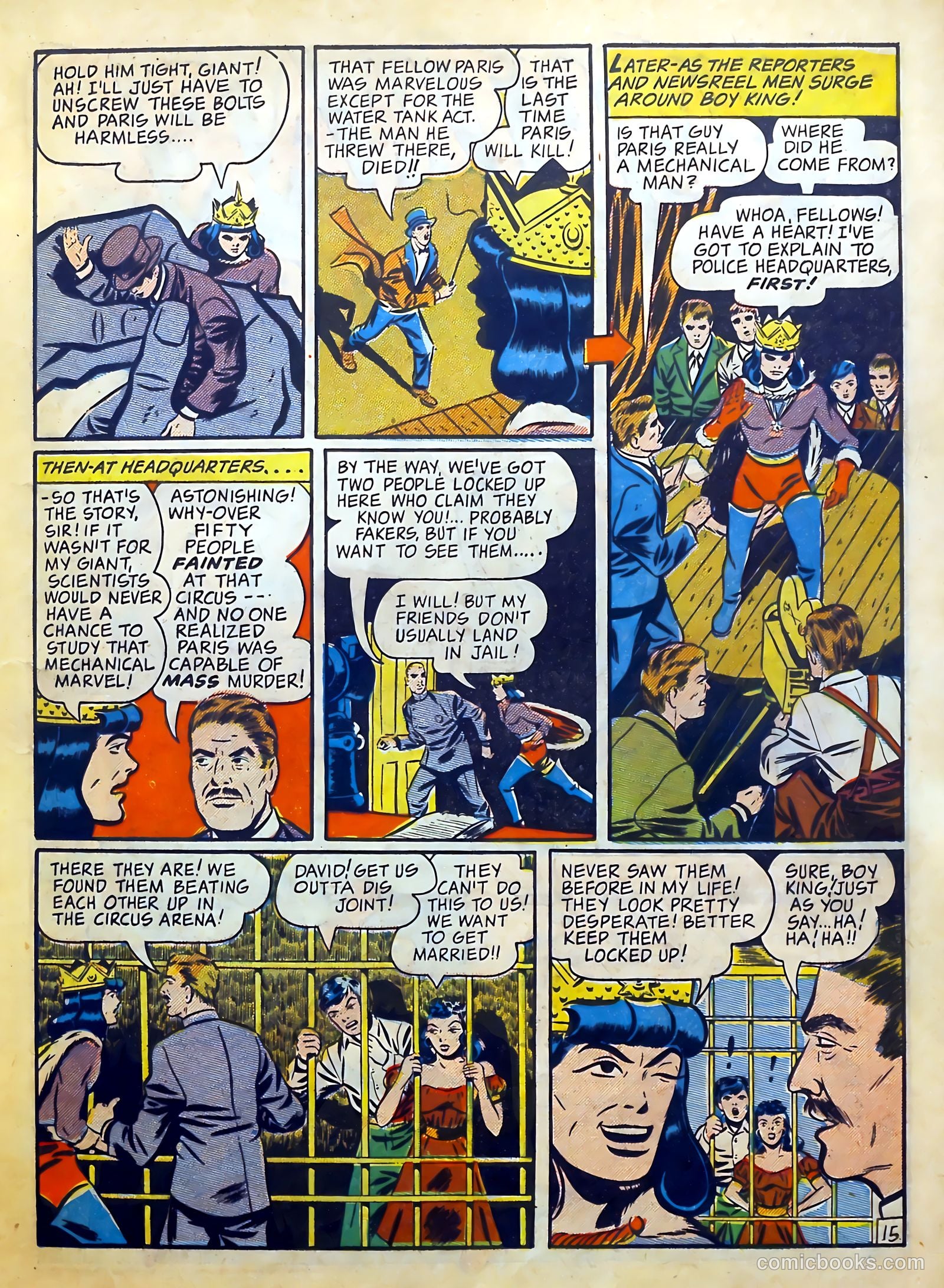Clue Comics #9 (1943) — page 17 of 52