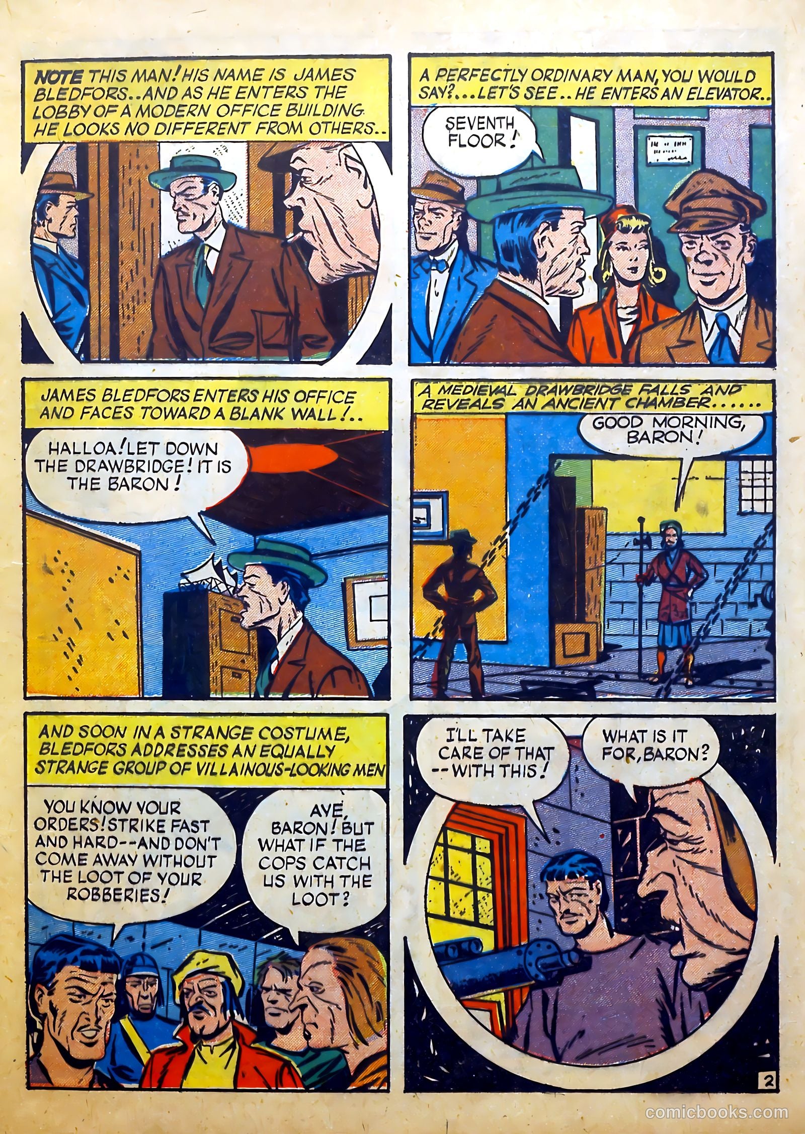 Clue Comics #9 (1943) — page 19 of 52