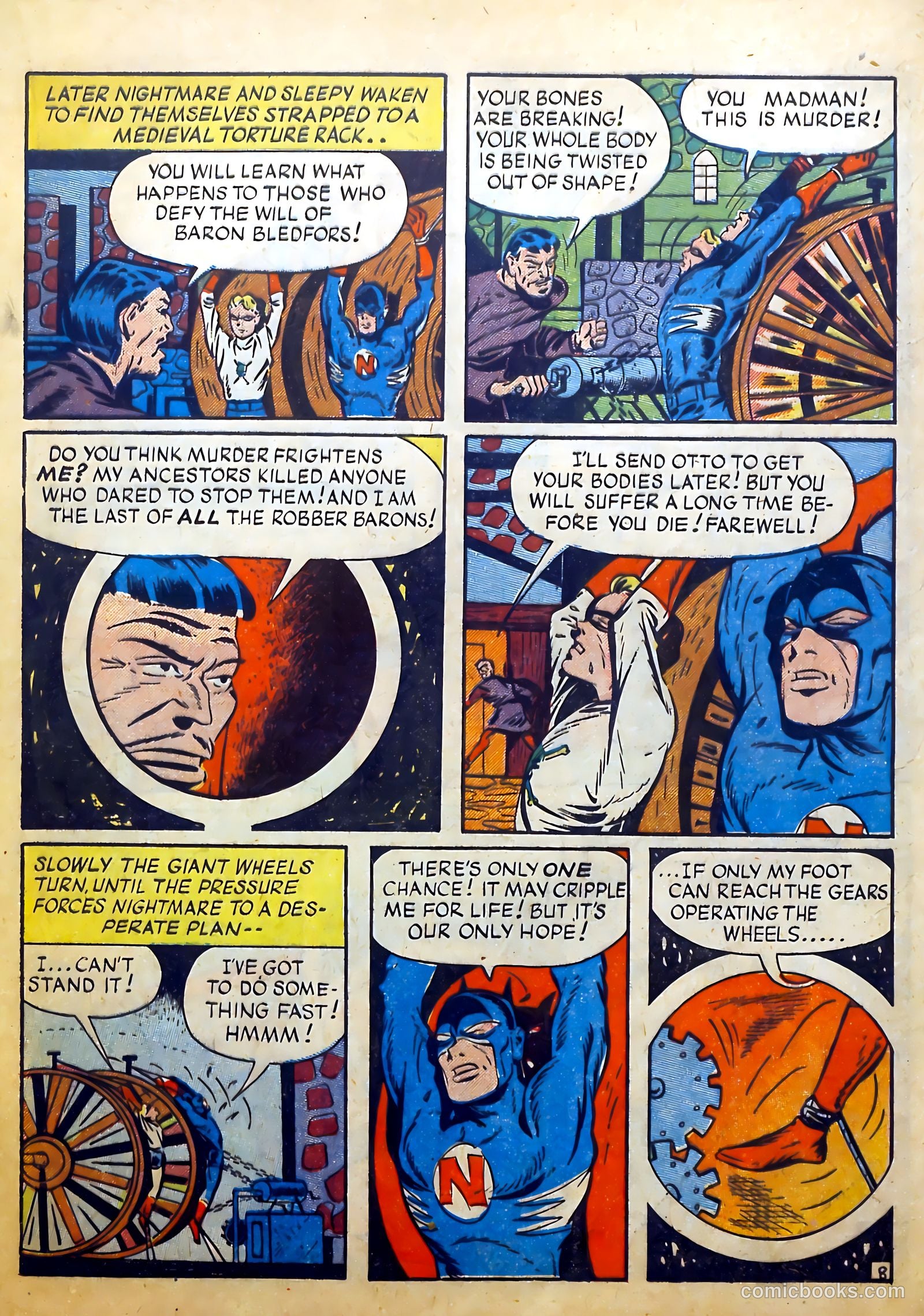 Clue Comics #9 (1943) — page 25 of 52