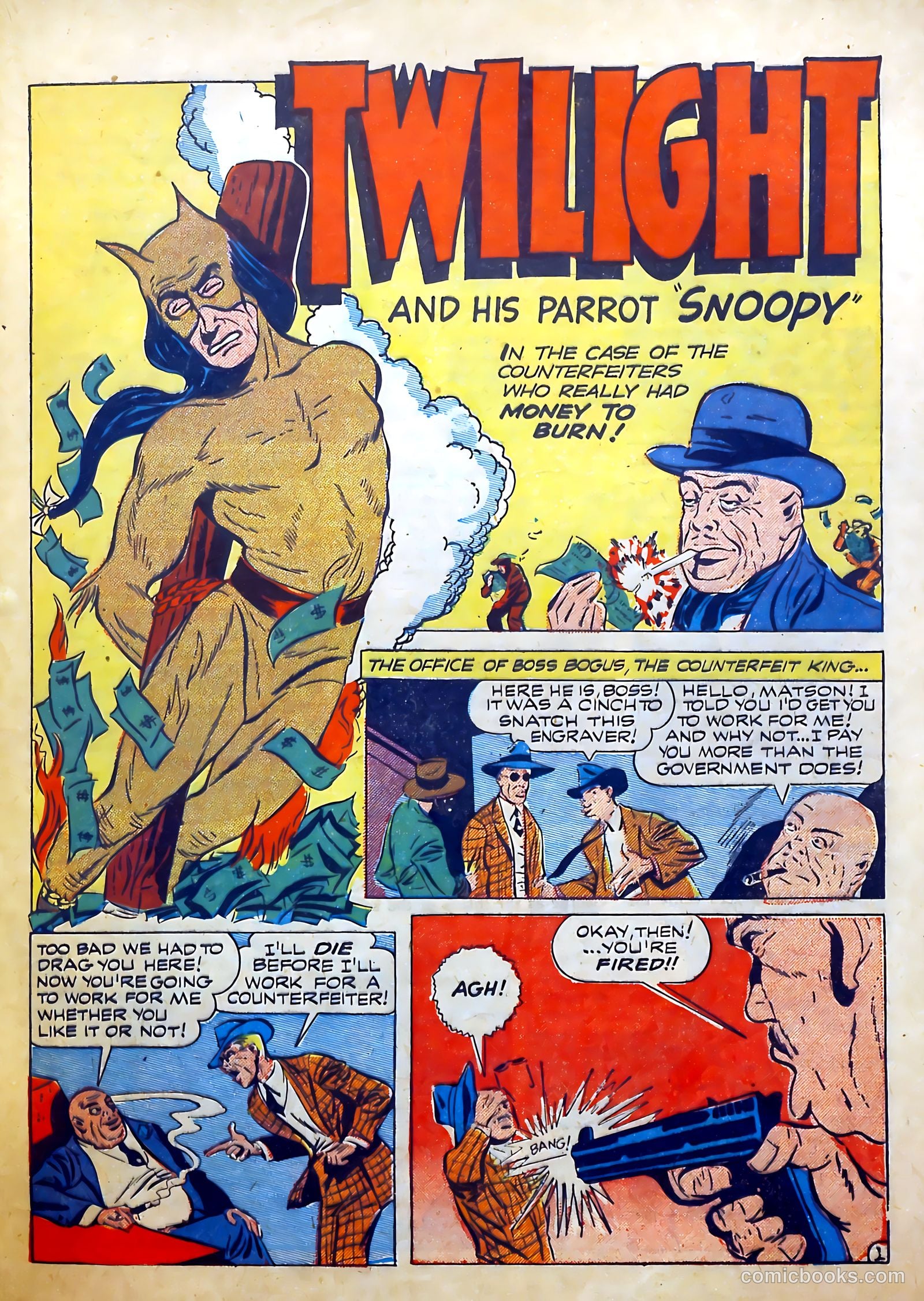 Clue Comics #9 (1943) — page 35 of 52