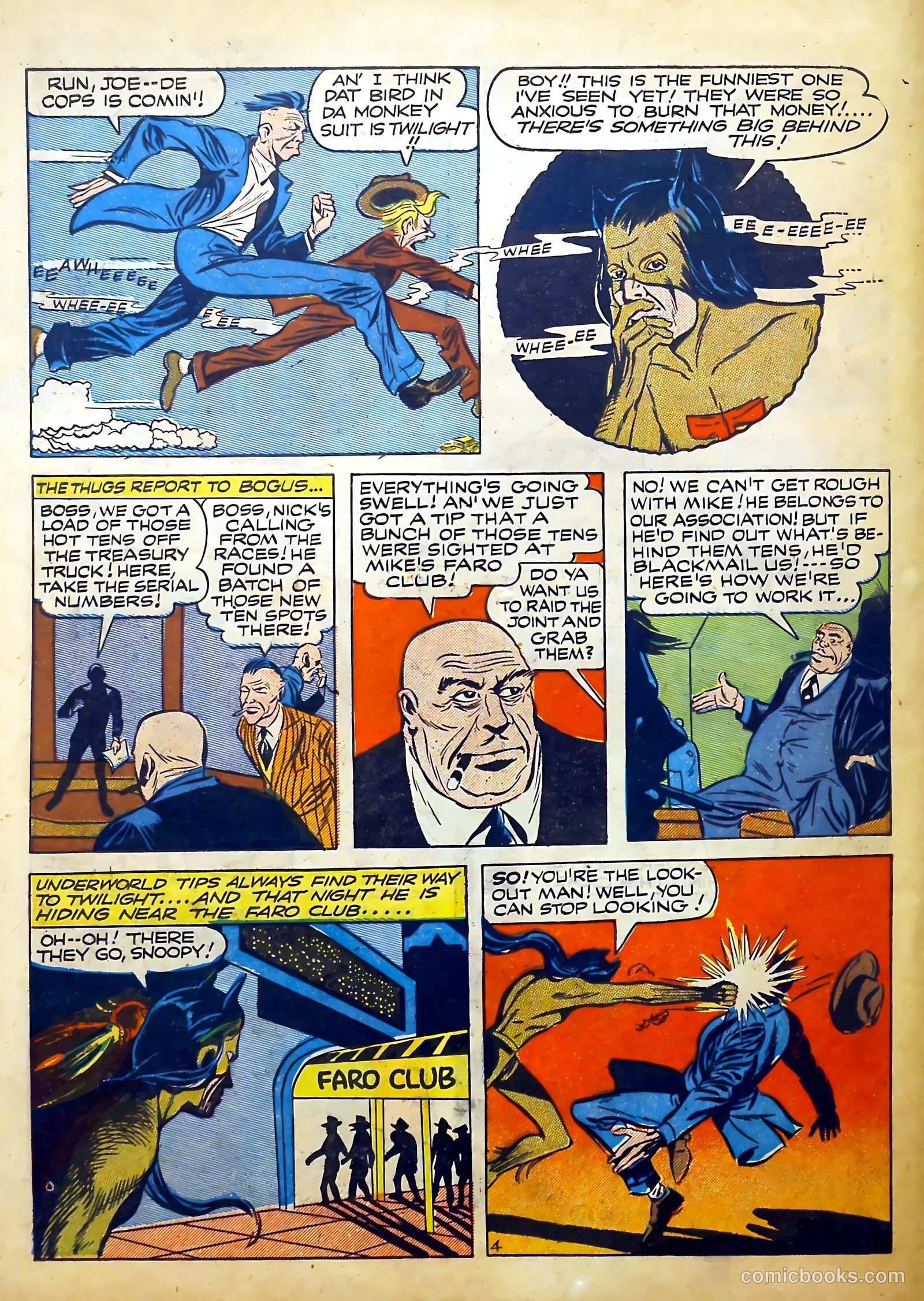Clue Comics #9 (1943) — page 38 of 52