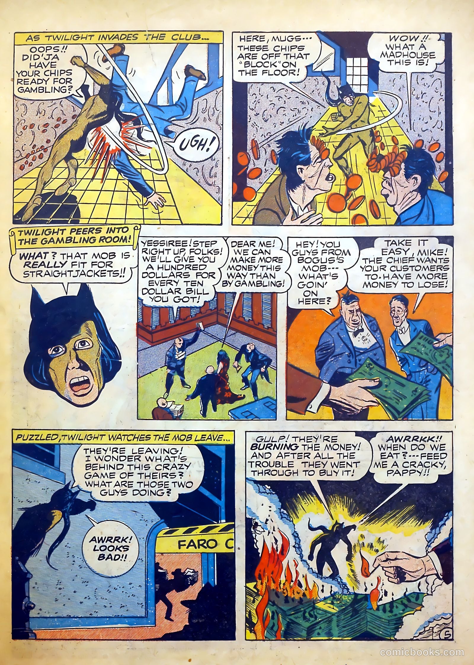 Clue Comics #9 (1943) — page 39 of 52