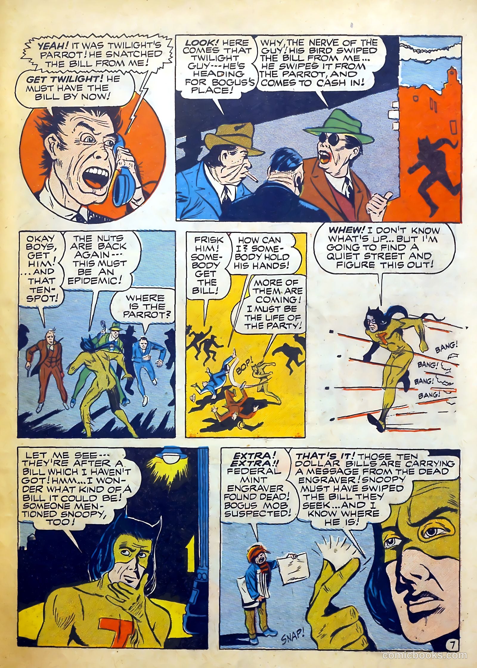 Clue Comics #9 (1943) — page 41 of 52