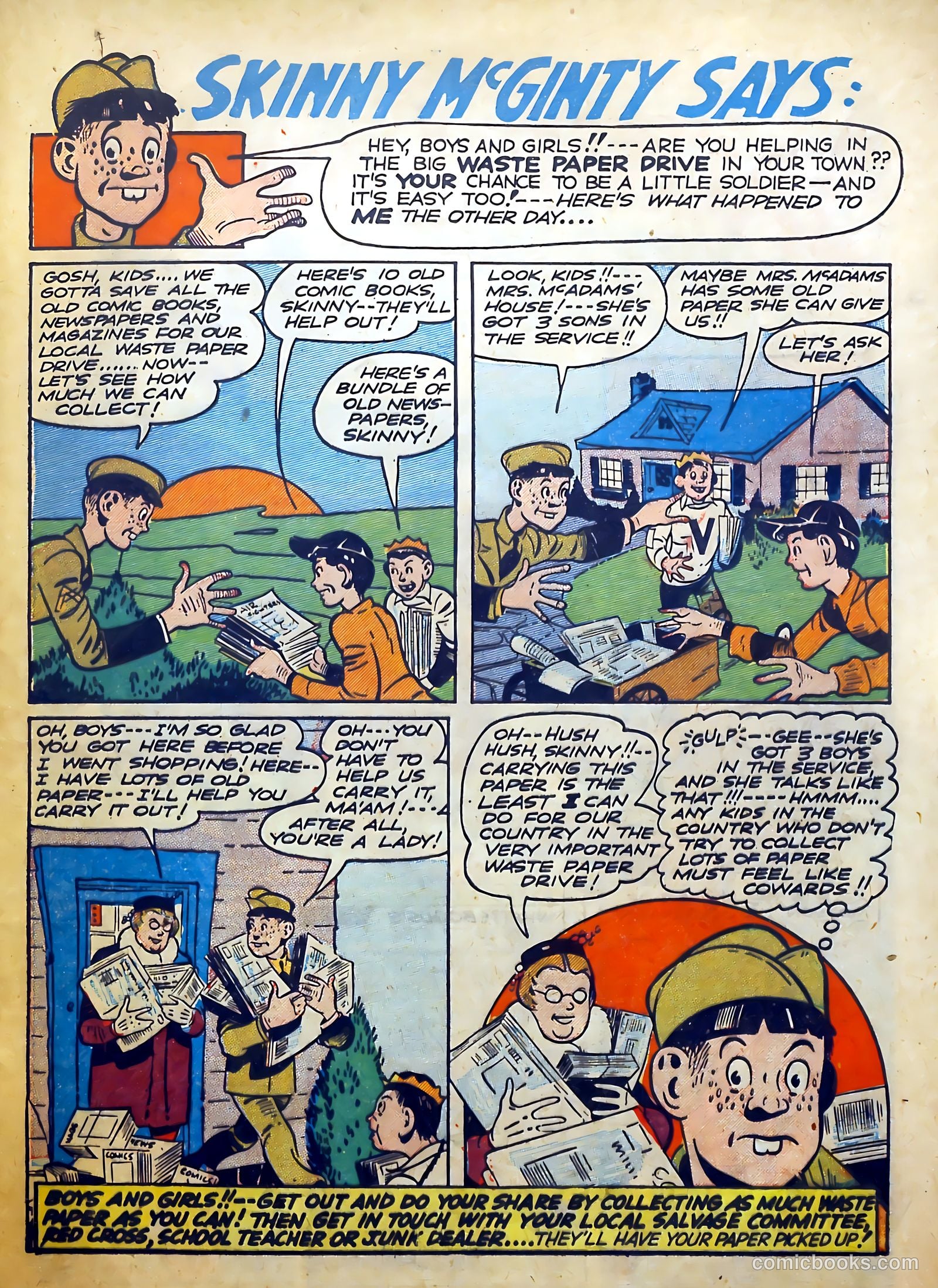 Clue Comics #9 (1943) — page 43 of 52
