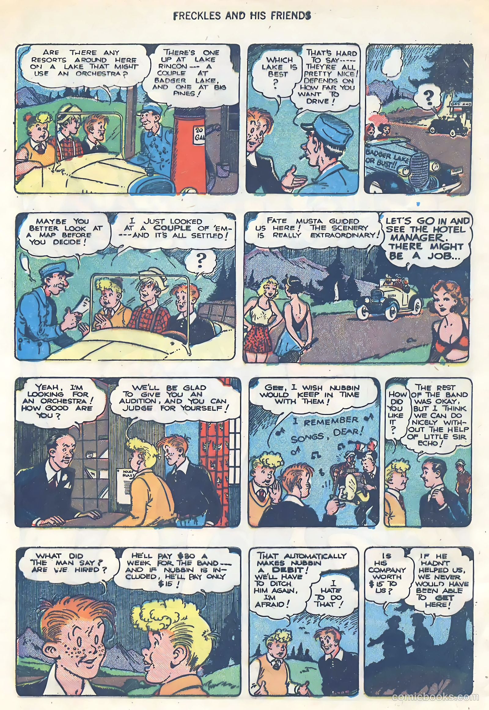 Freckles and His Friends #5 (1949) — page 4 of 52