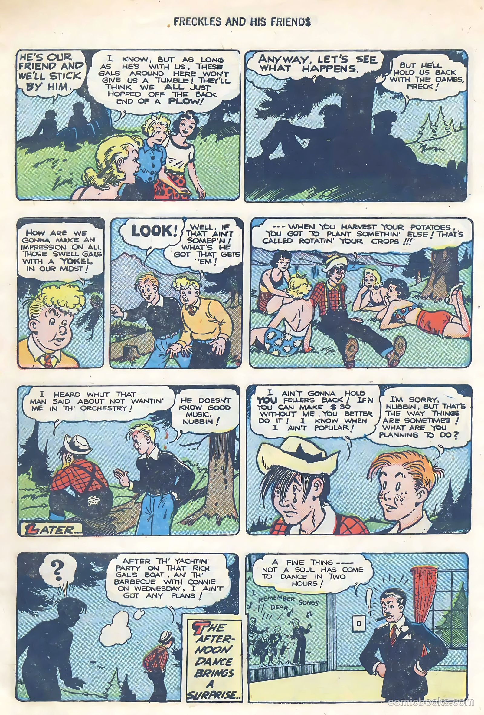 Freckles and His Friends #5 (1949) — page 5 of 52