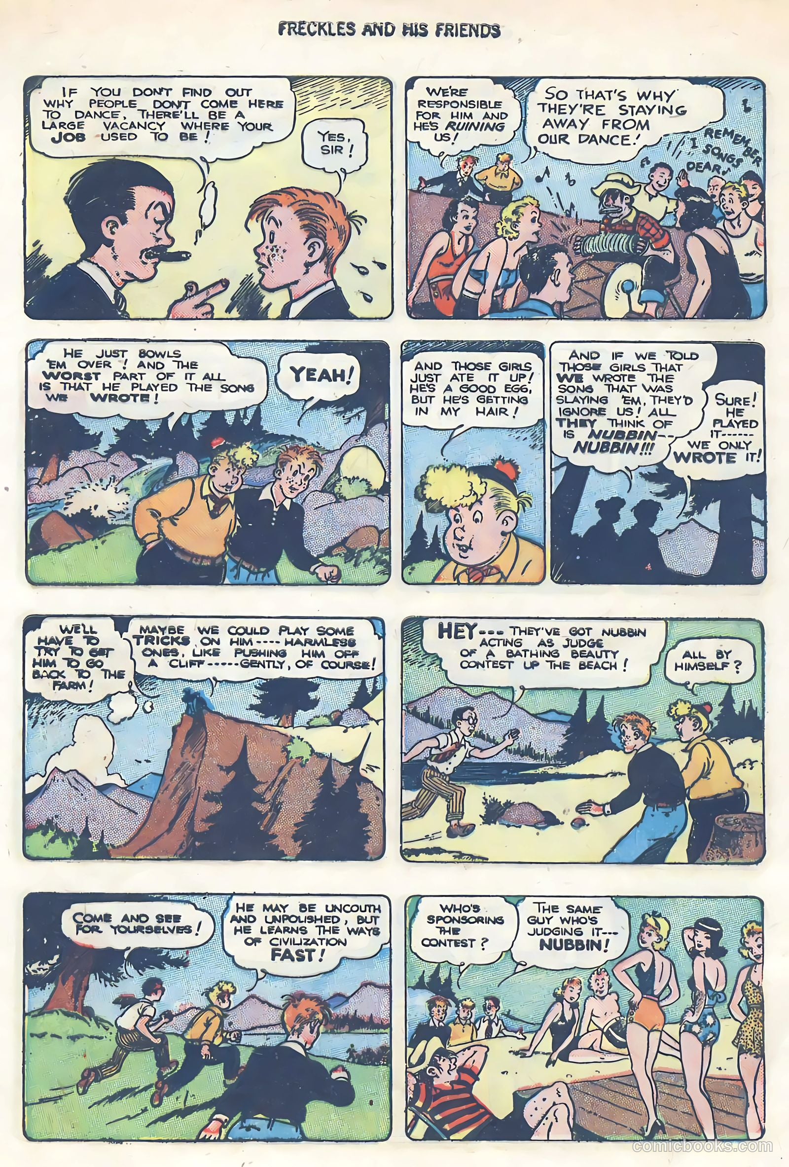 Freckles and His Friends #5 (1949) — page 6 of 52