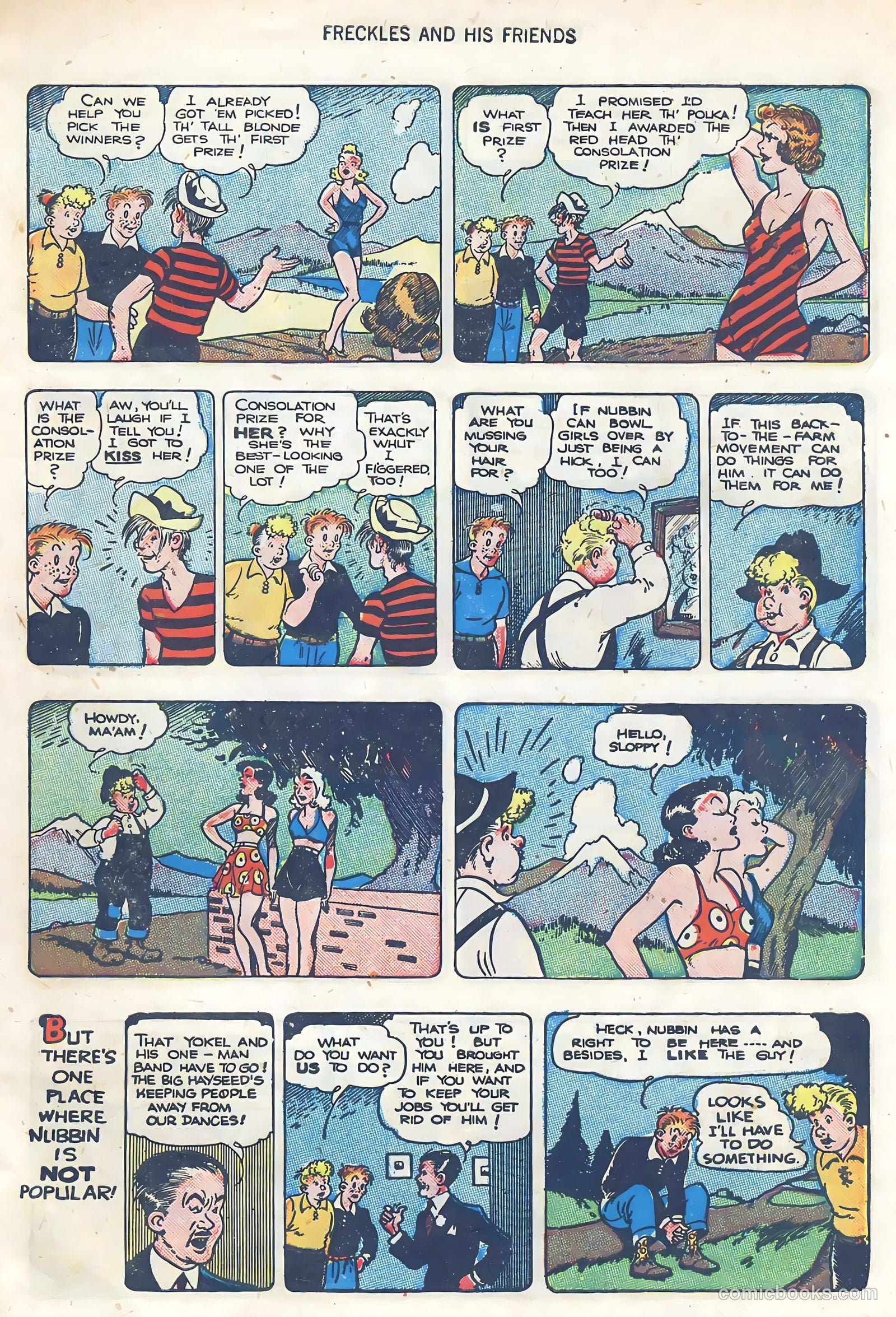 Freckles and His Friends #5 (1949) — page 7 of 52
