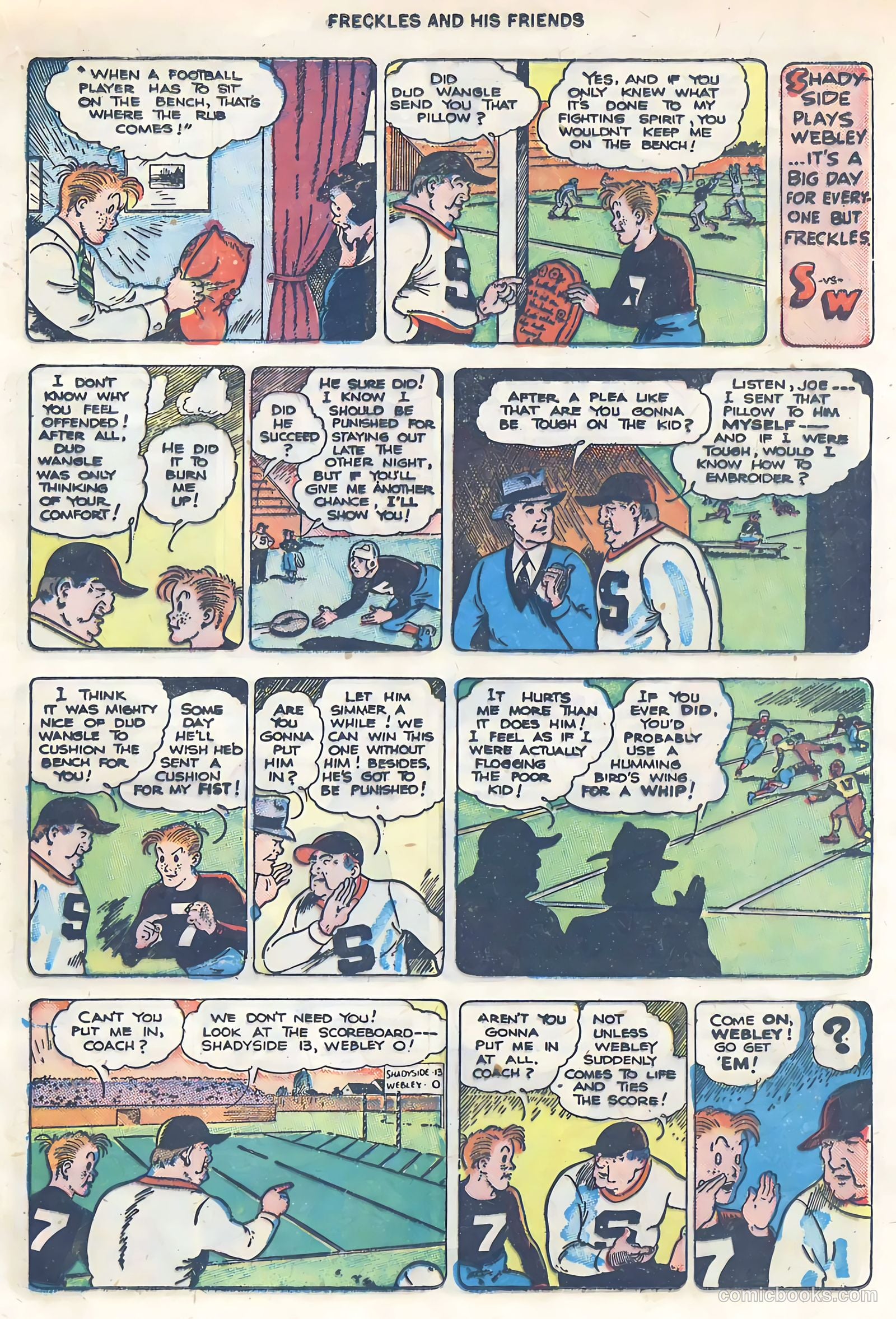 Freckles and His Friends #5 (1949) — page 21 of 52