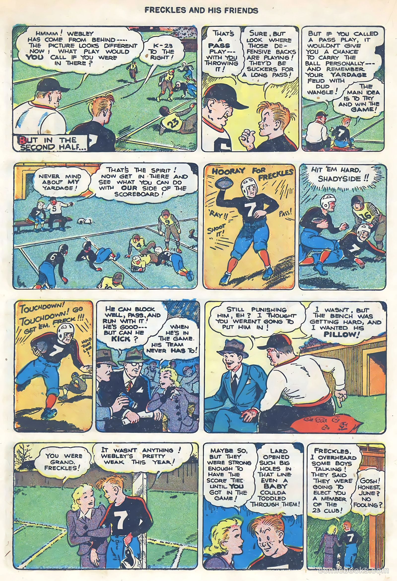 Freckles and His Friends #5 (1949) — page 22 of 52