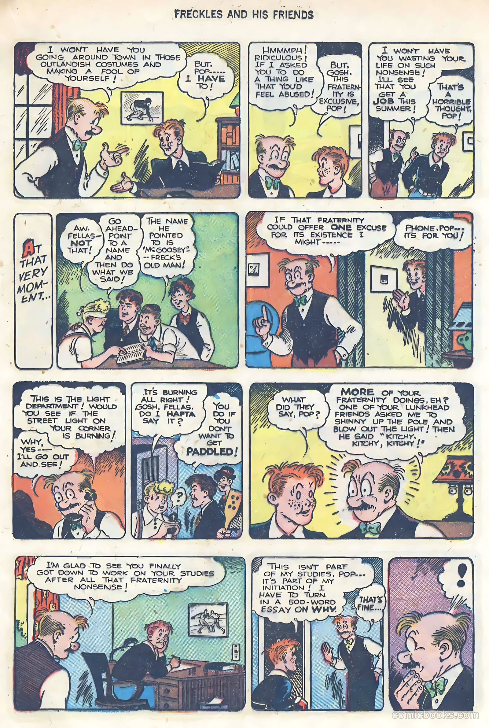 Freckles and His Friends #5 (1949) — page 33 of 52