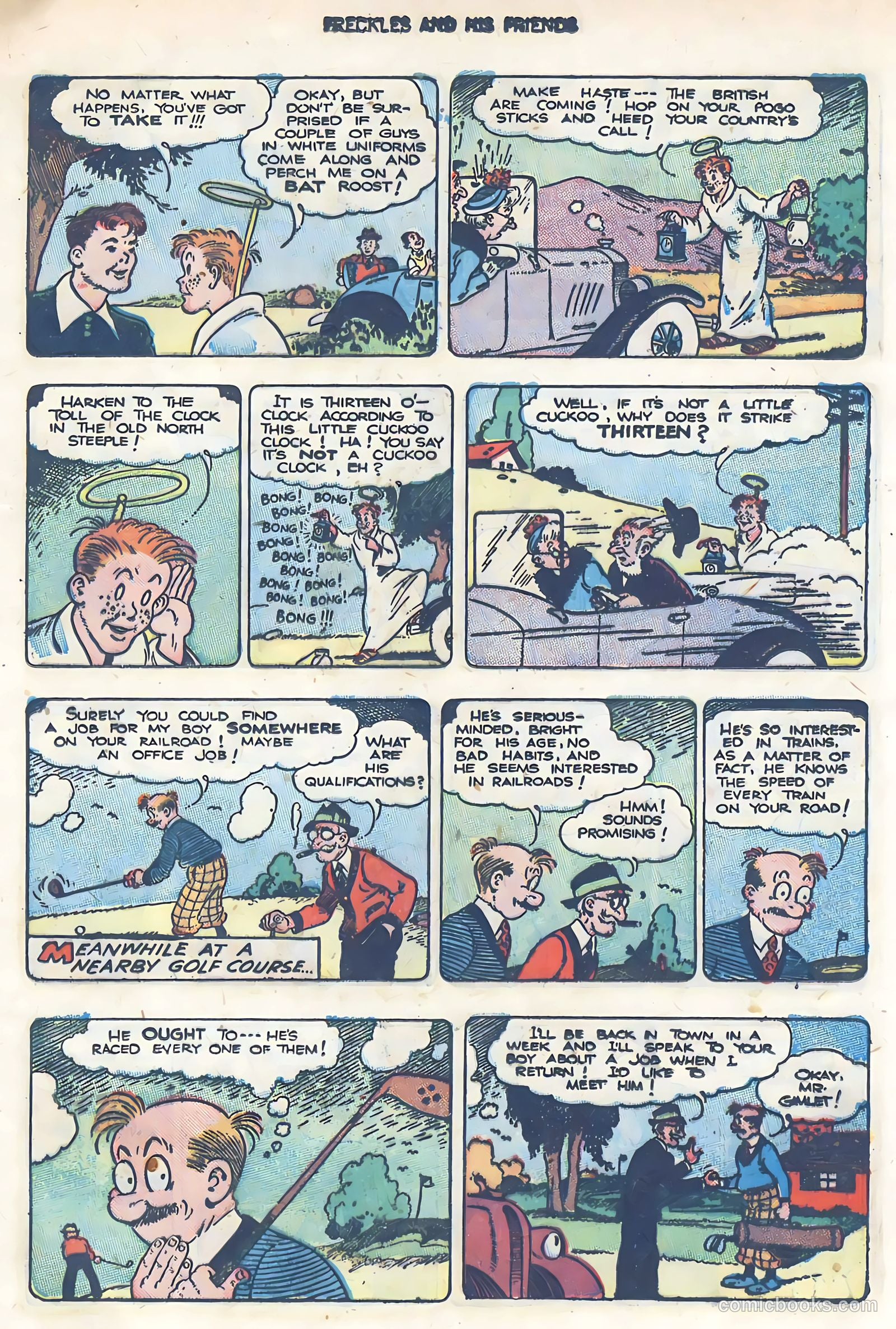 Freckles and His Friends #5 (1949) — page 35 of 52