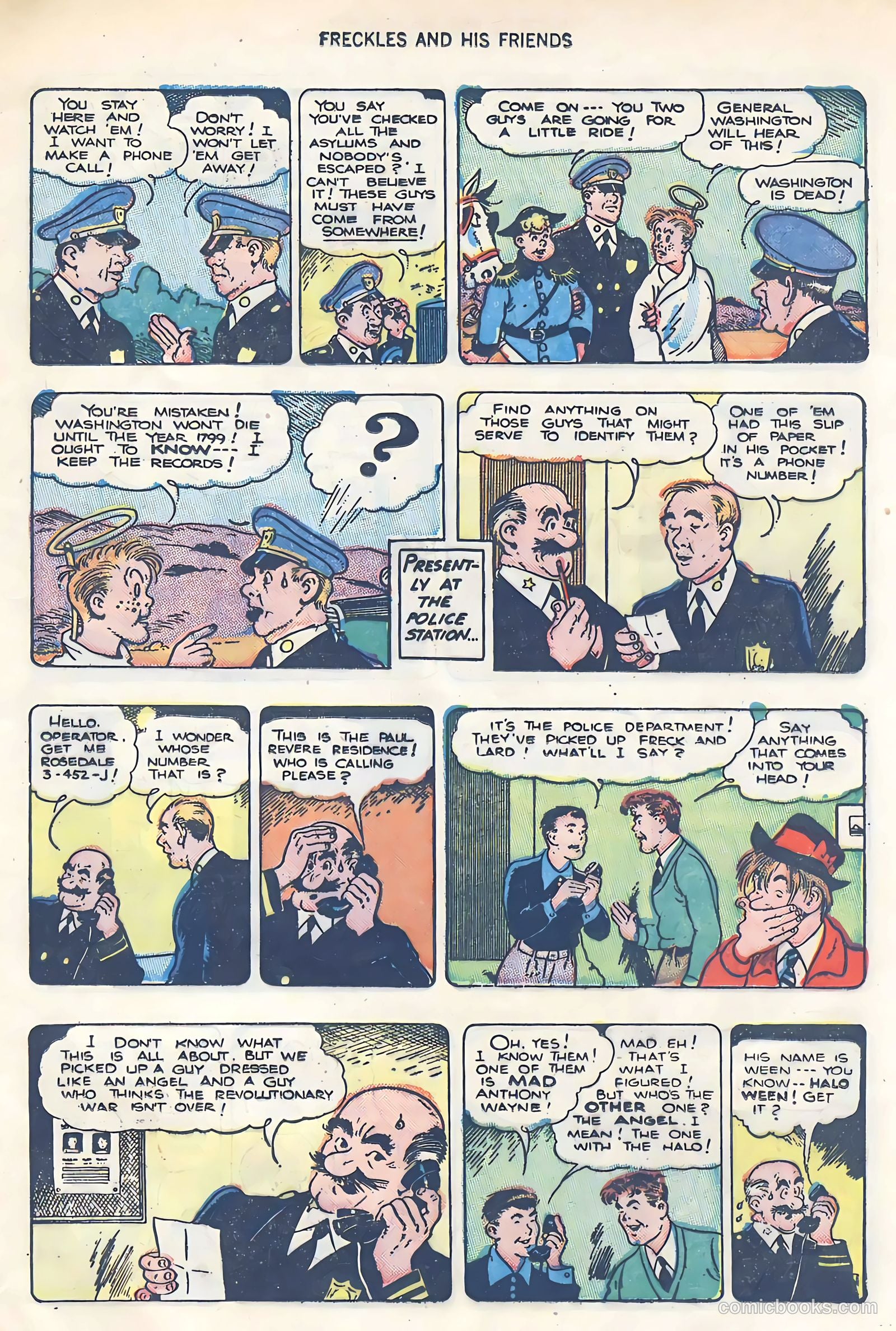 Freckles and His Friends #5 (1949) — page 37 of 52