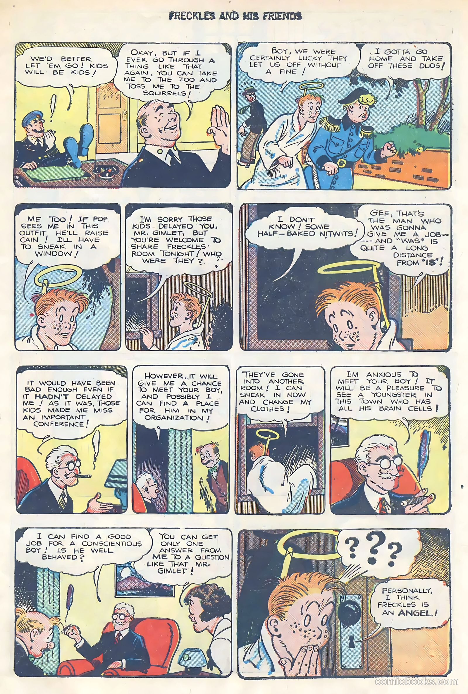Freckles and His Friends #5 (1949) — page 39 of 52