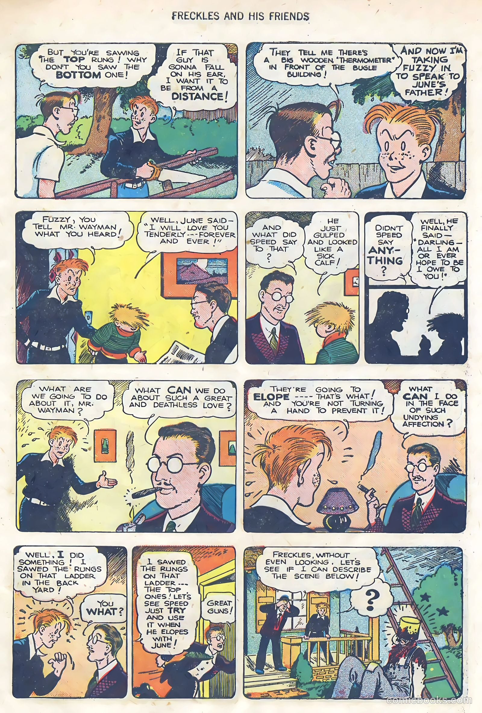 Freckles and His Friends #5 (1949) — page 43 of 52