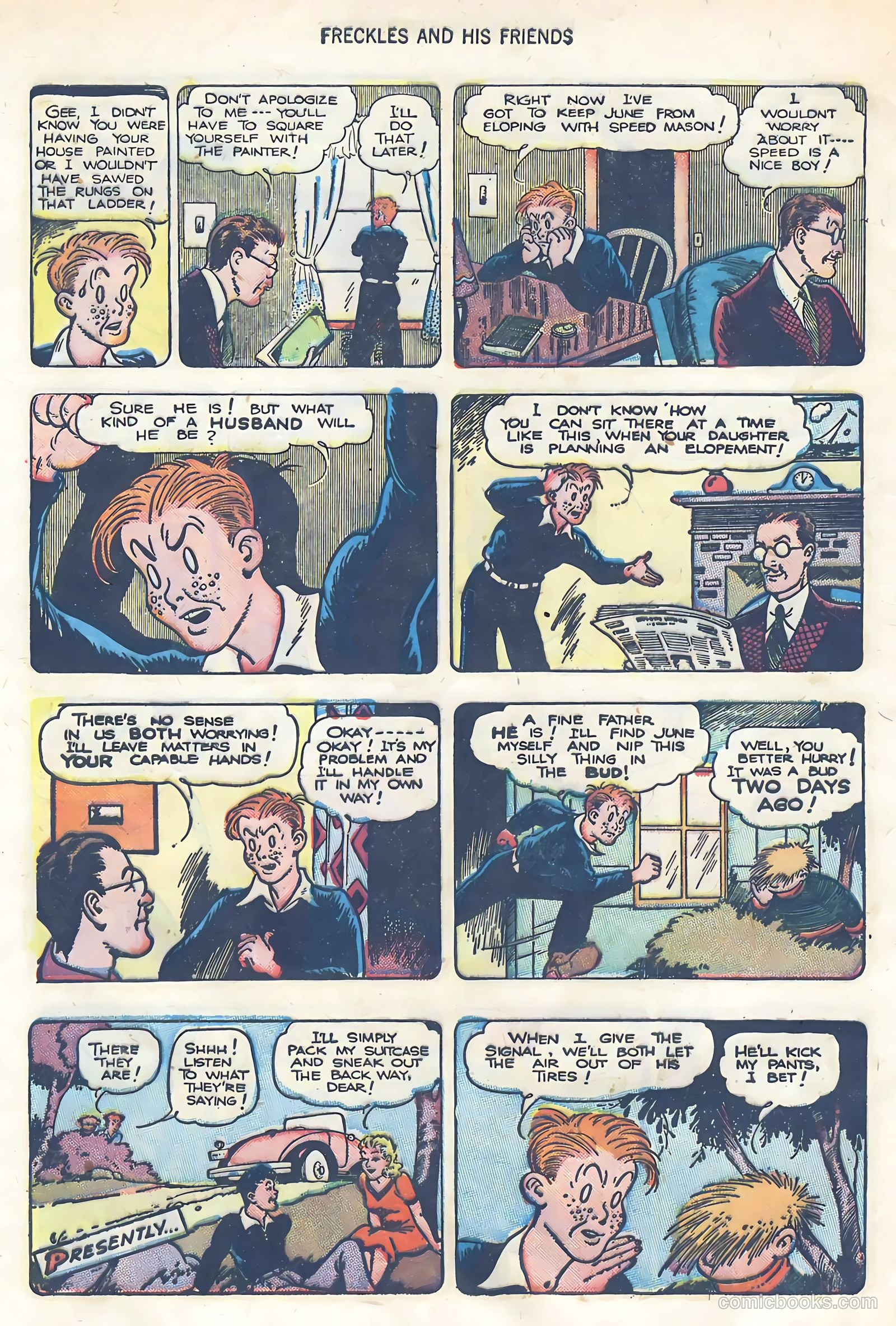 Freckles and His Friends #5 (1949) — page 44 of 52