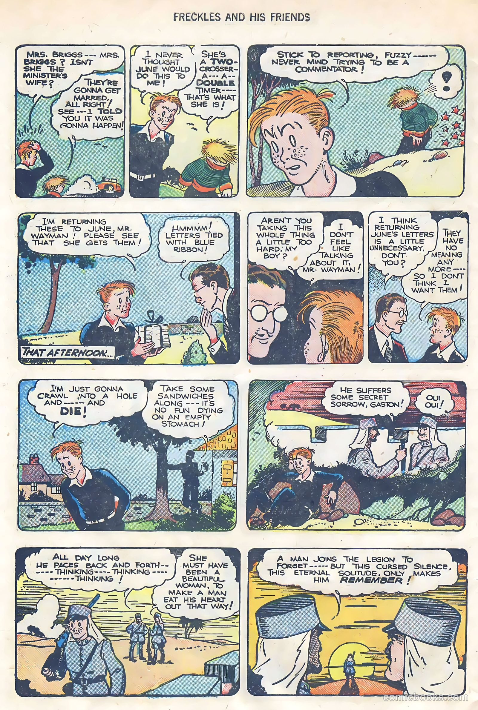 Freckles and His Friends #5 (1949) — page 46 of 52