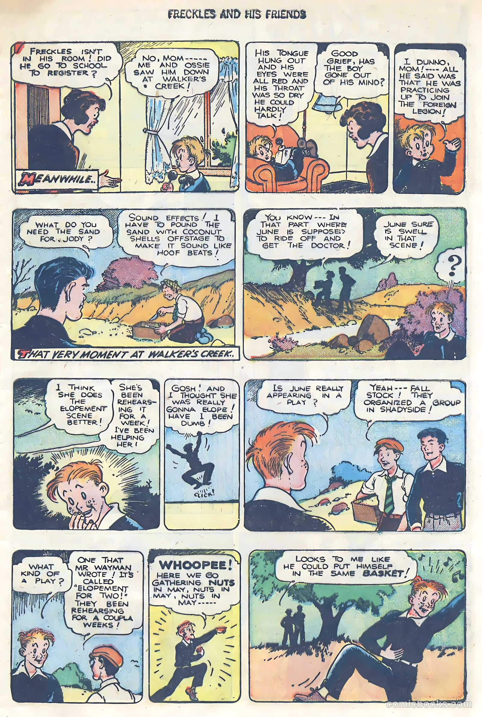 Freckles and His Friends #5 (1949) — page 47 of 52