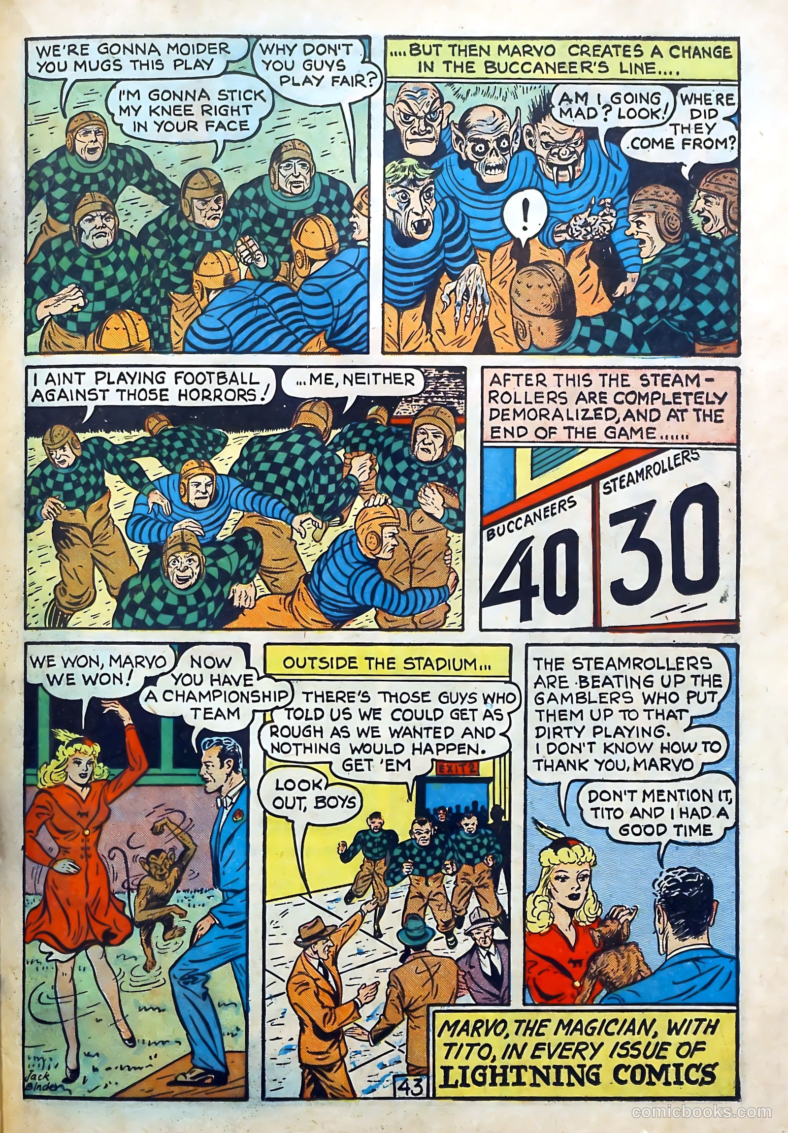 Lightning Comics v1 #5 — page 45 of 68