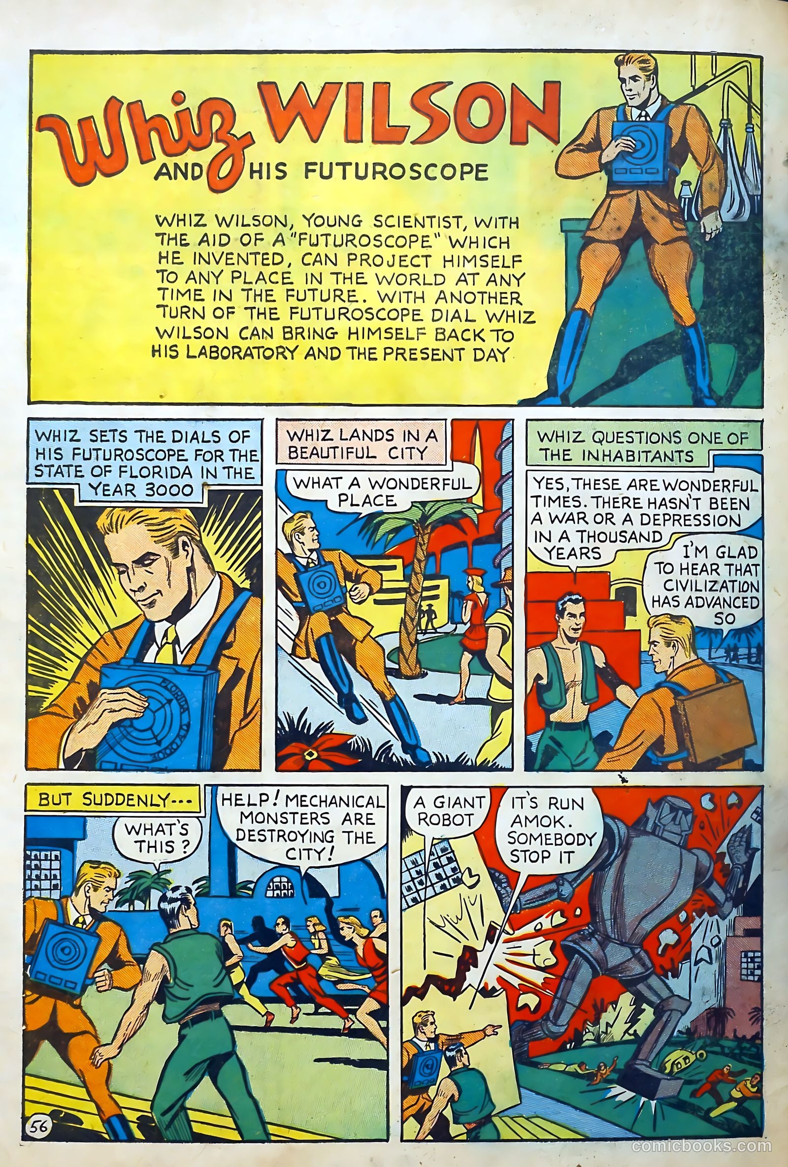 Lightning Comics v1 #5 — page 58 of 68