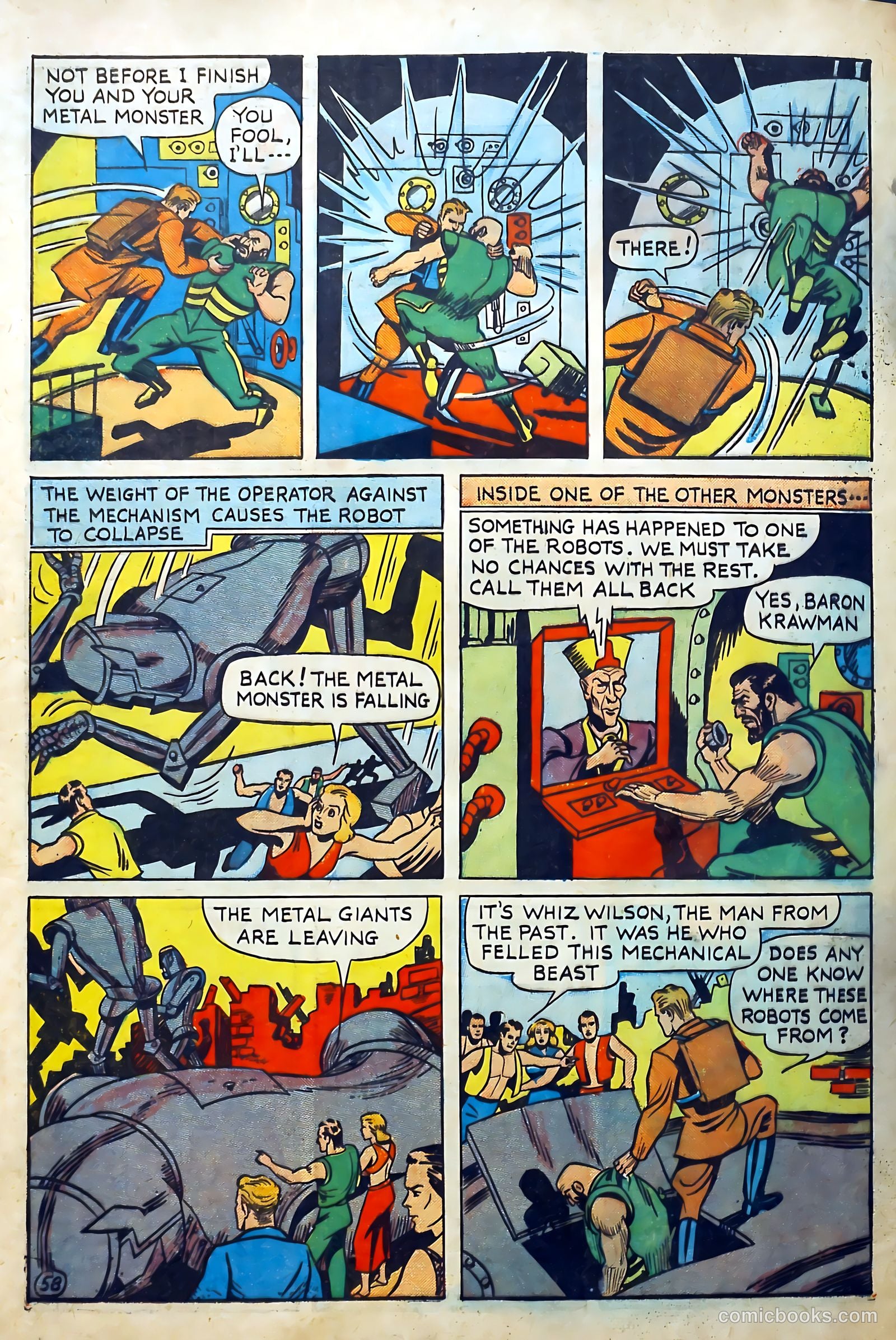 Lightning Comics v1 #5 — page 60 of 68