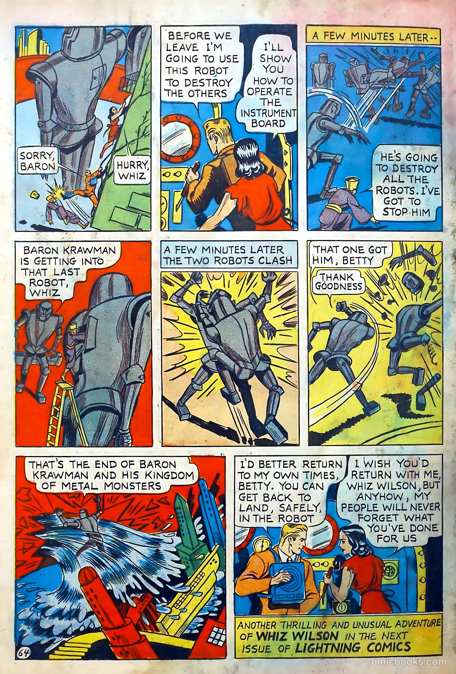 Lightning Comics v1 #5 — page 66 of 68