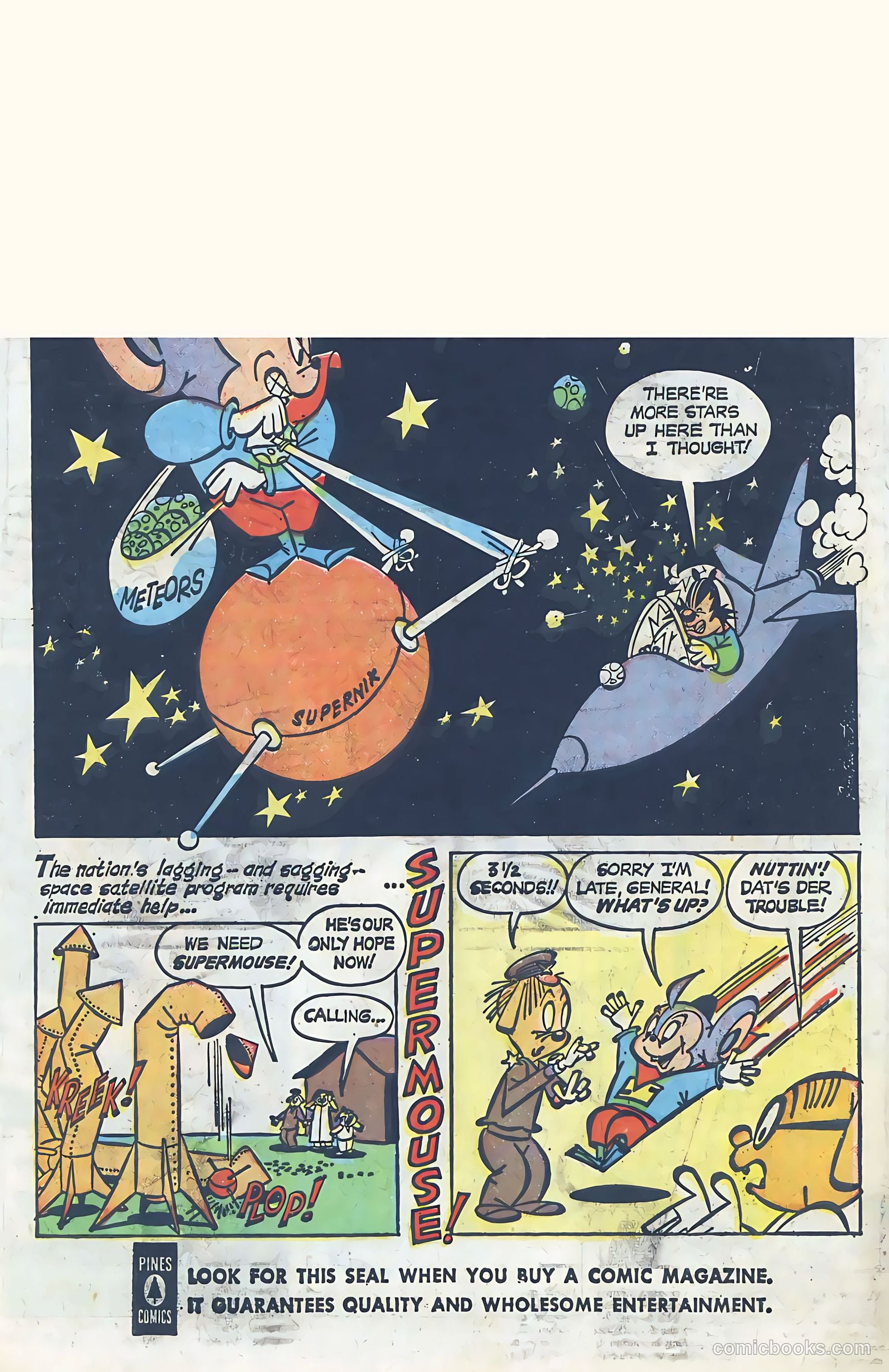 Supermouse #43 (1955) — page 3 of 36