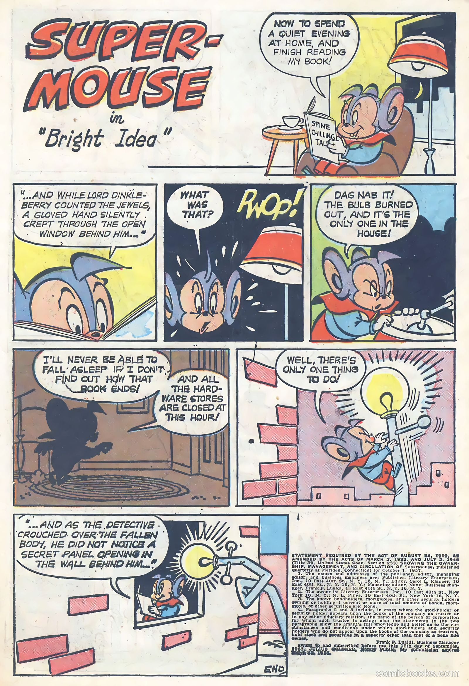 Supermouse #43 (1955) — page 34 of 36