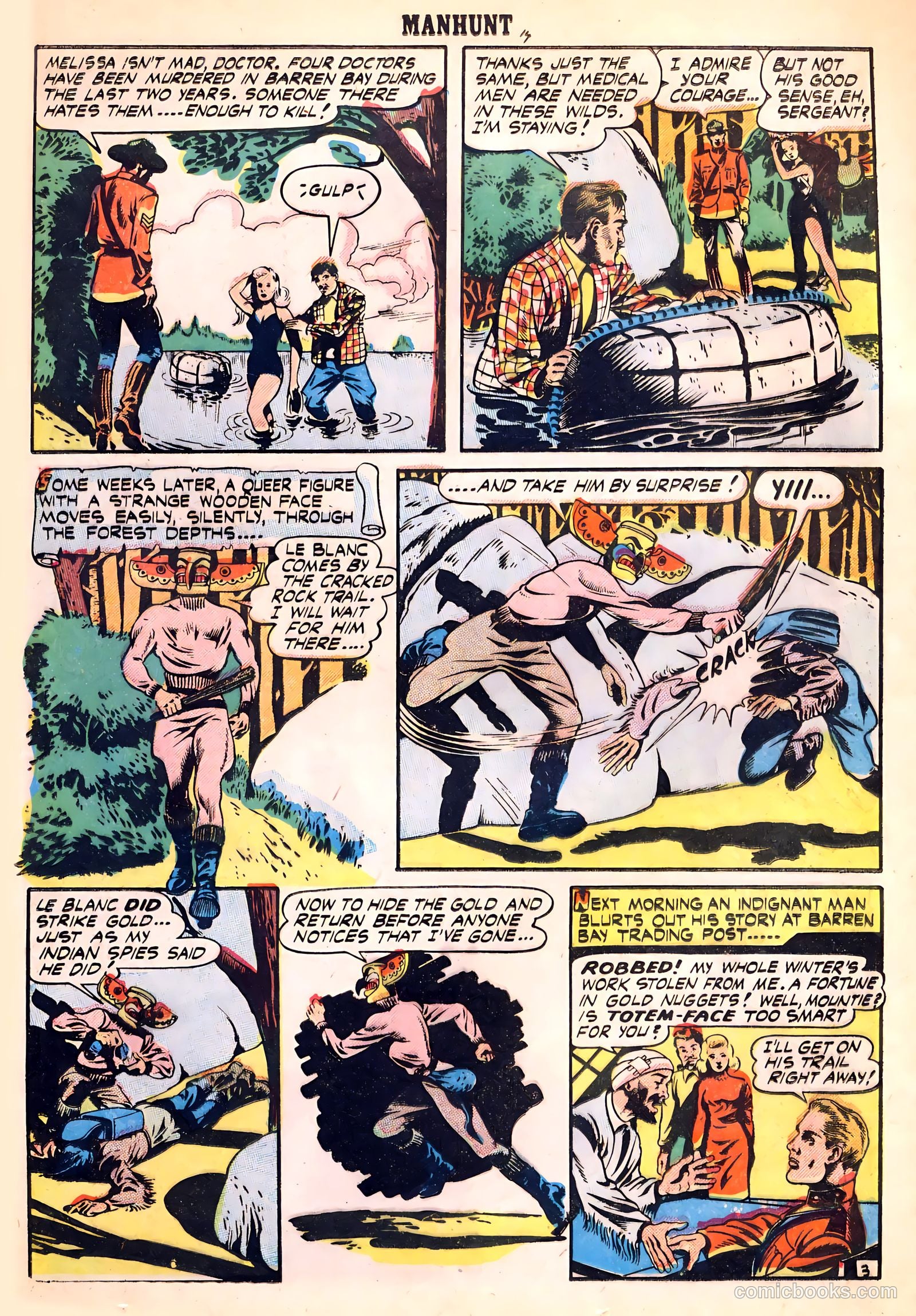Manhunt #14 (1973) — page 22 of 34