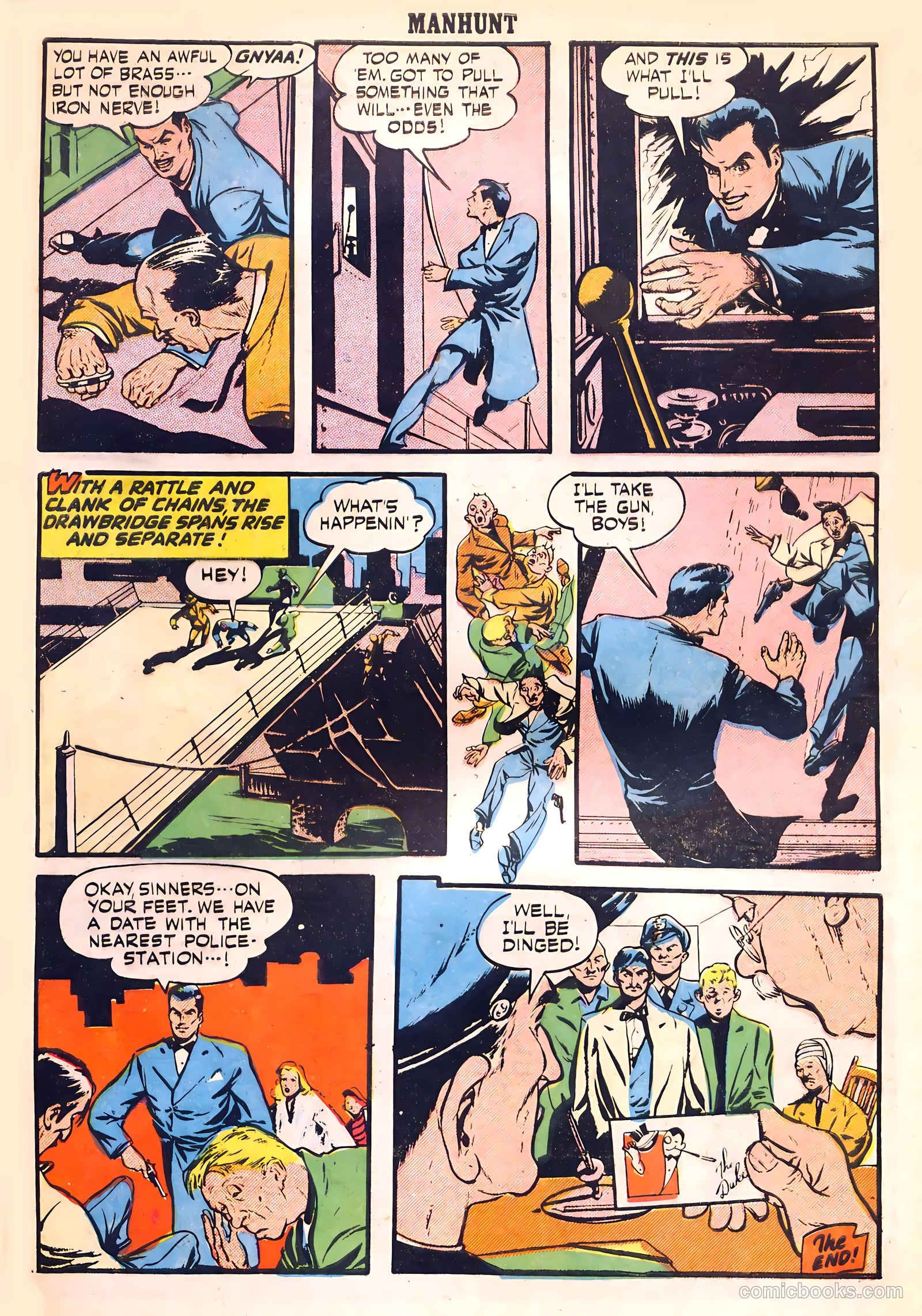Manhunt #14 (1973) — page 32 of 34