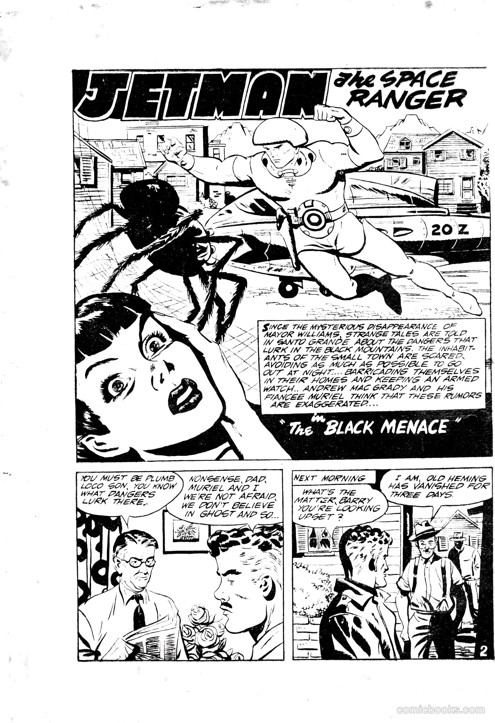 Jetman #3 (1951) — page 2 of 24