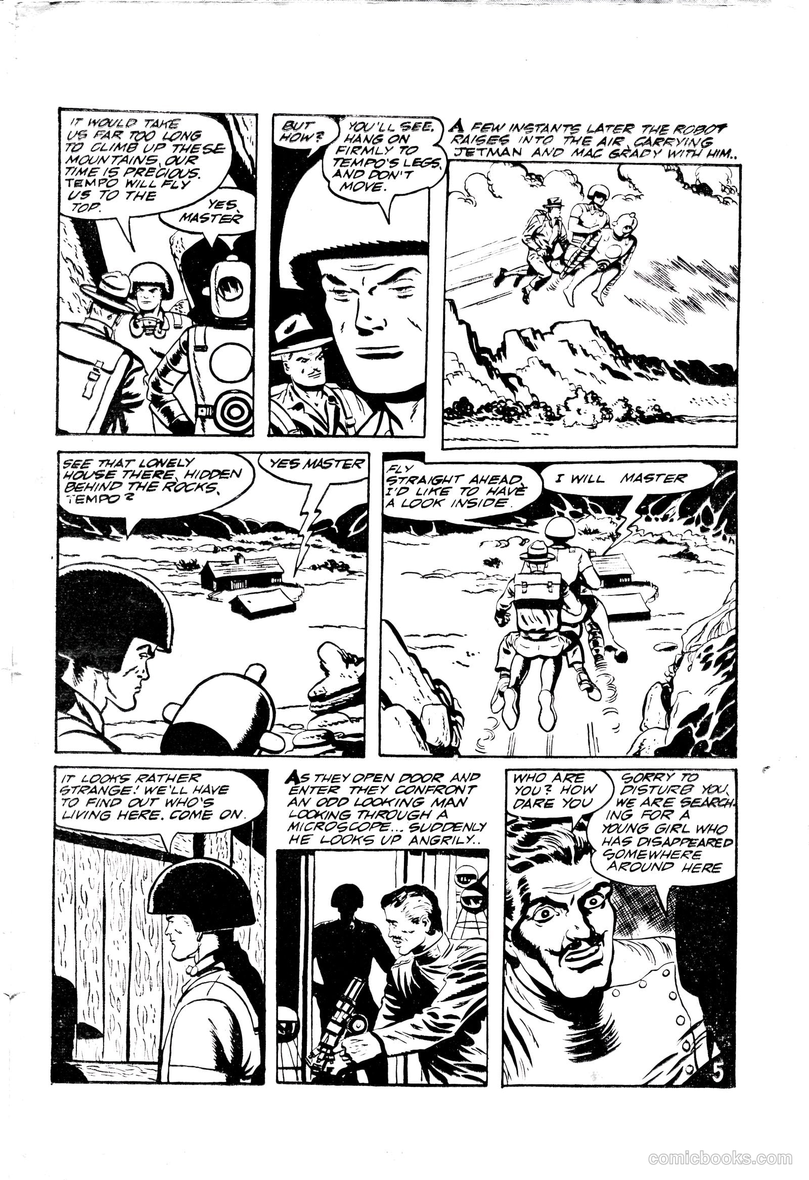 Jetman #3 (1951) — page 5 of 24