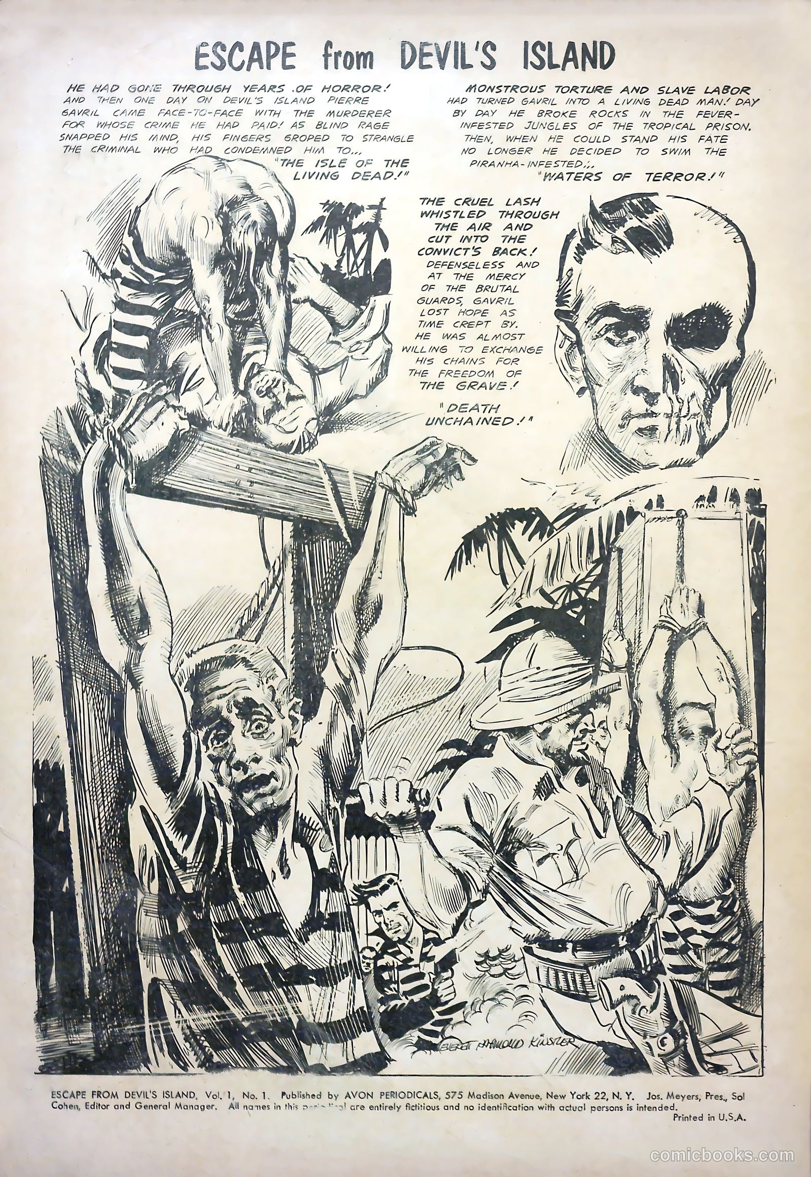 Escape from Devil's Island #nn (1952) — page 2 of 36