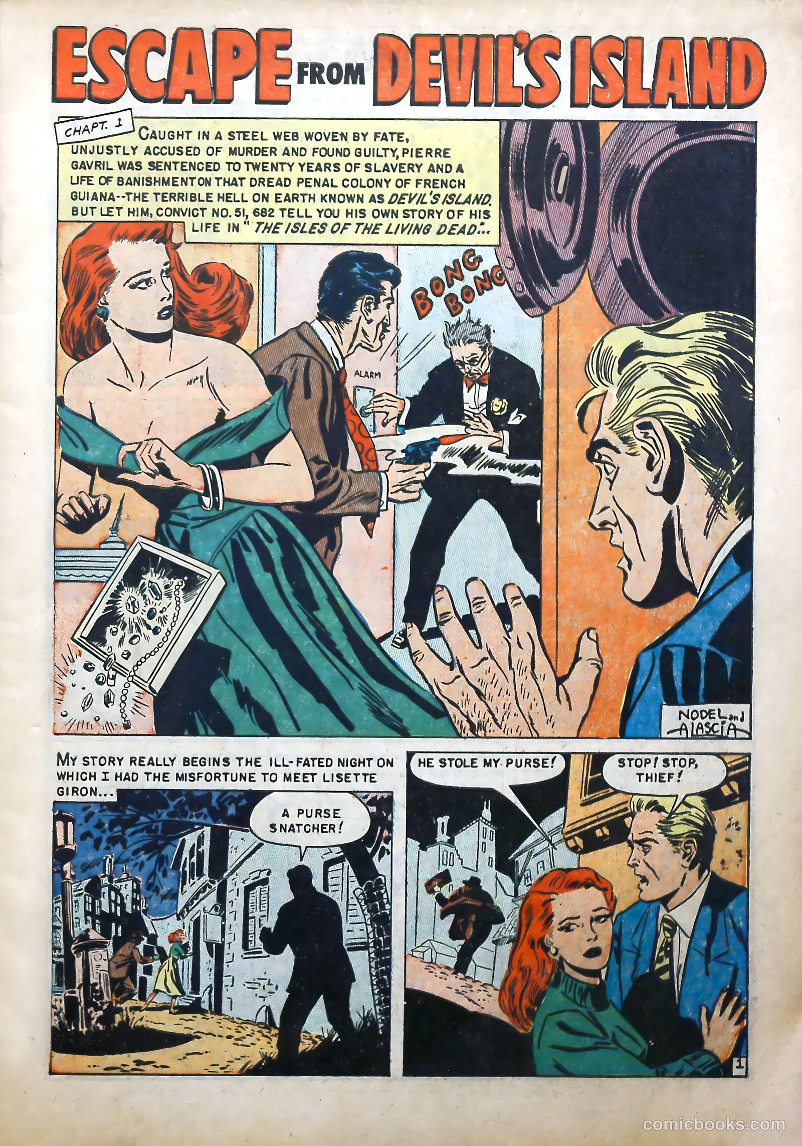 Escape from Devil's Island #nn (1952) — page 3 of 36