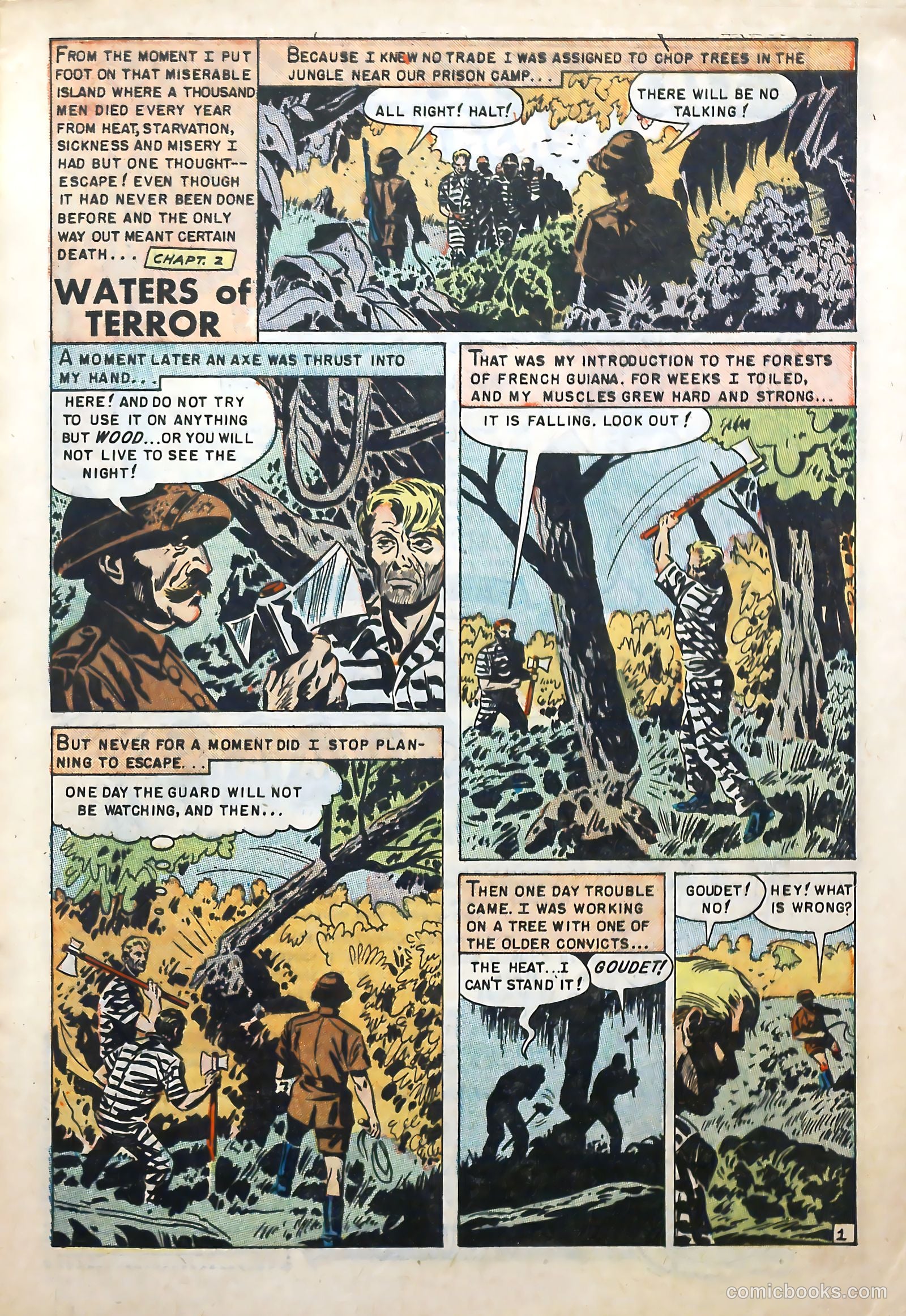 Escape from Devil's Island #nn (1952) — page 9 of 36