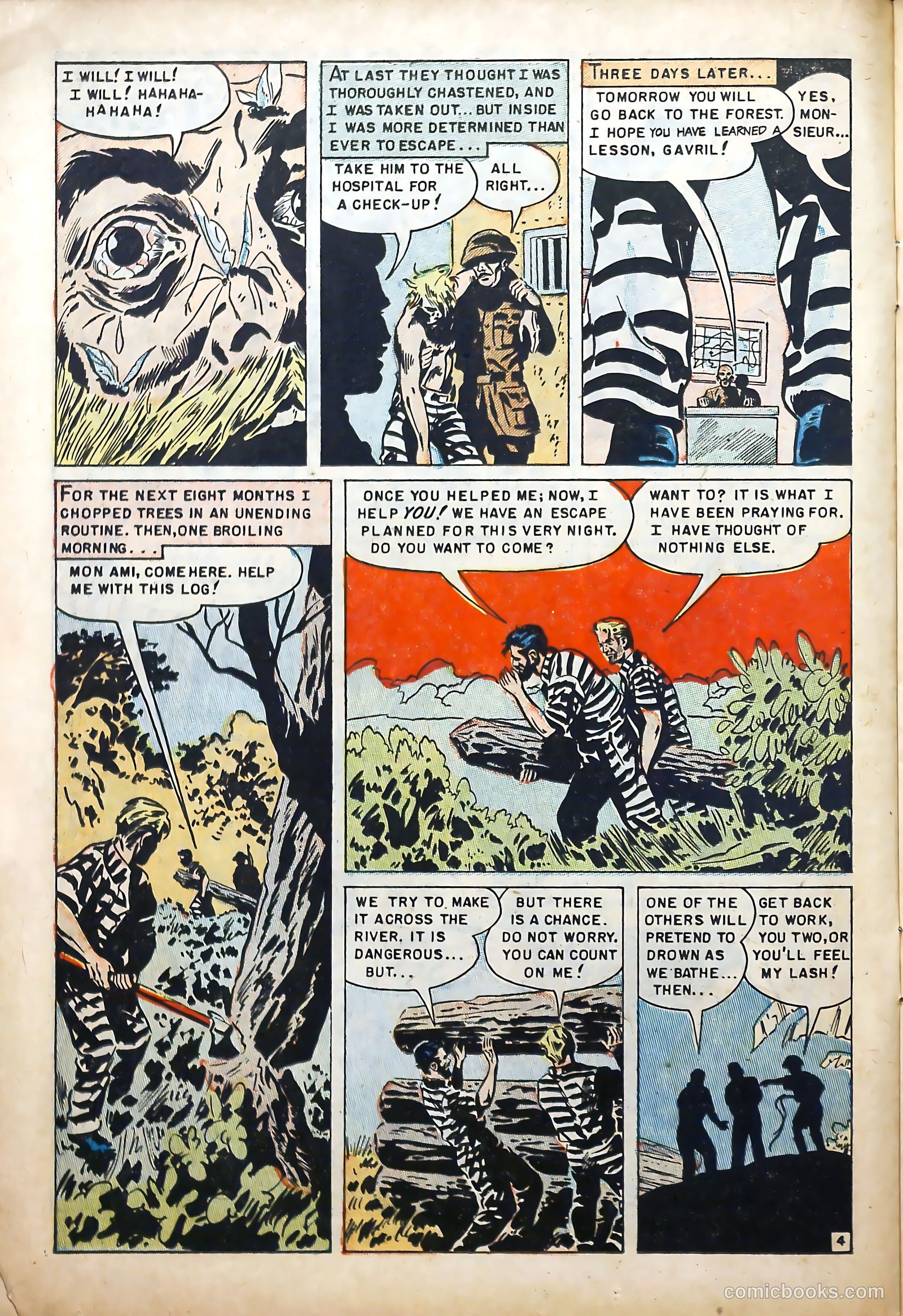 Escape from Devil's Island #nn (1952) — page 14 of 36