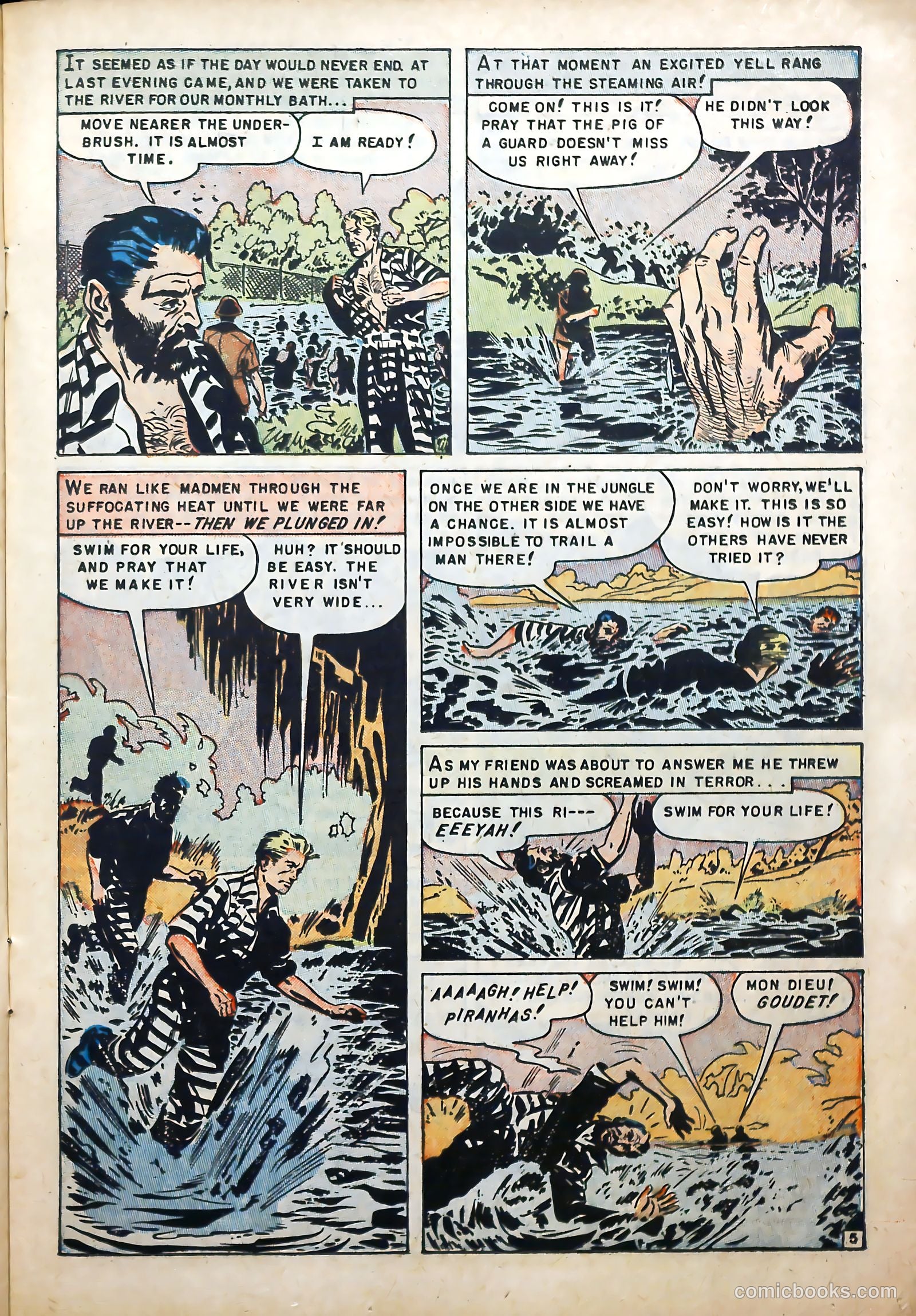 Escape from Devil's Island #nn (1952) — page 15 of 36