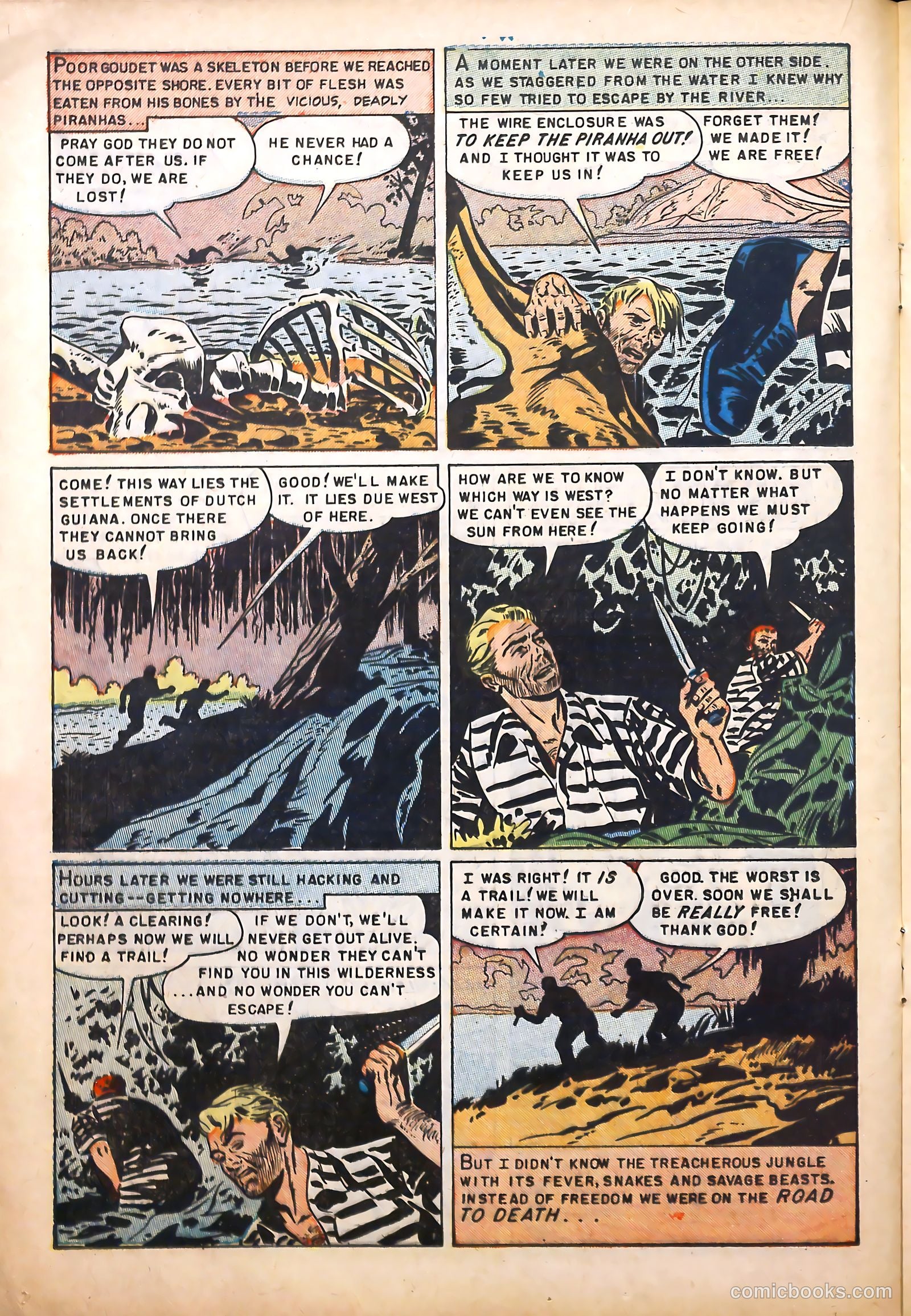 Escape from Devil's Island #nn (1952) — page 16 of 36