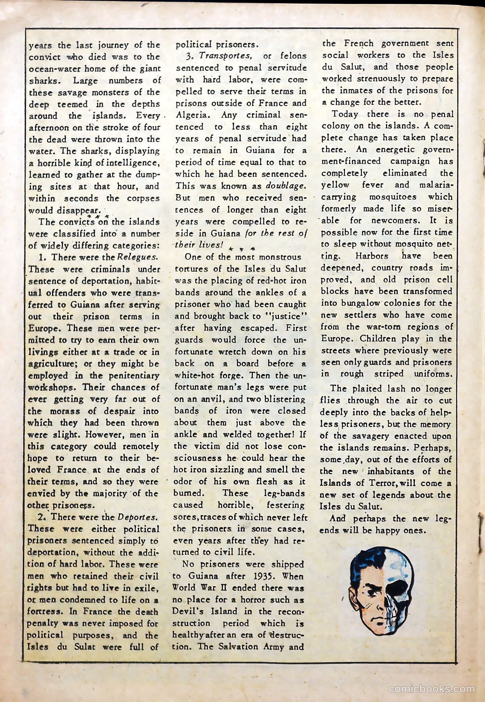 Escape from Devil's Island #nn (1952) — page 18 of 36